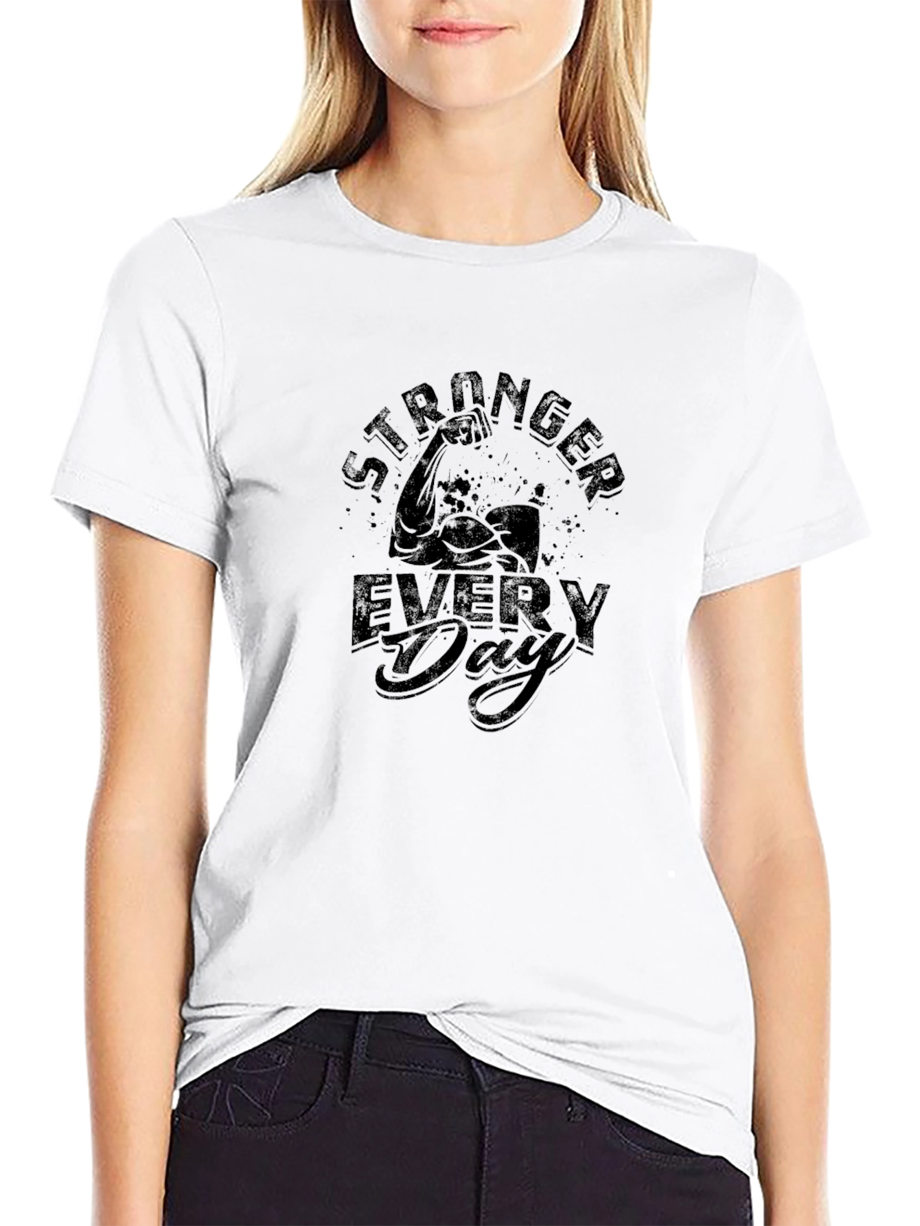Stronger Every Day Graphic T-Shirt