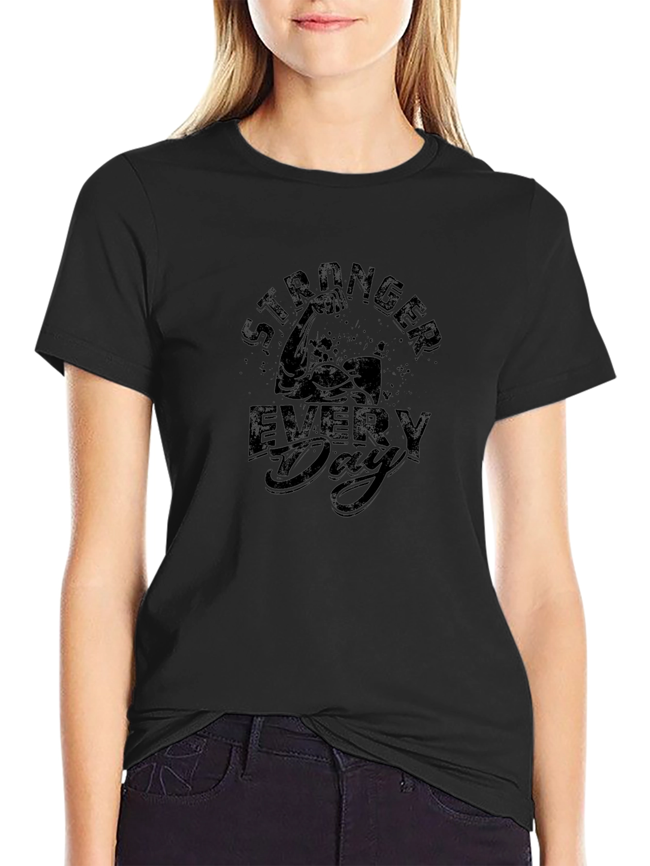 Stronger Every Day Graphic T-Shirt