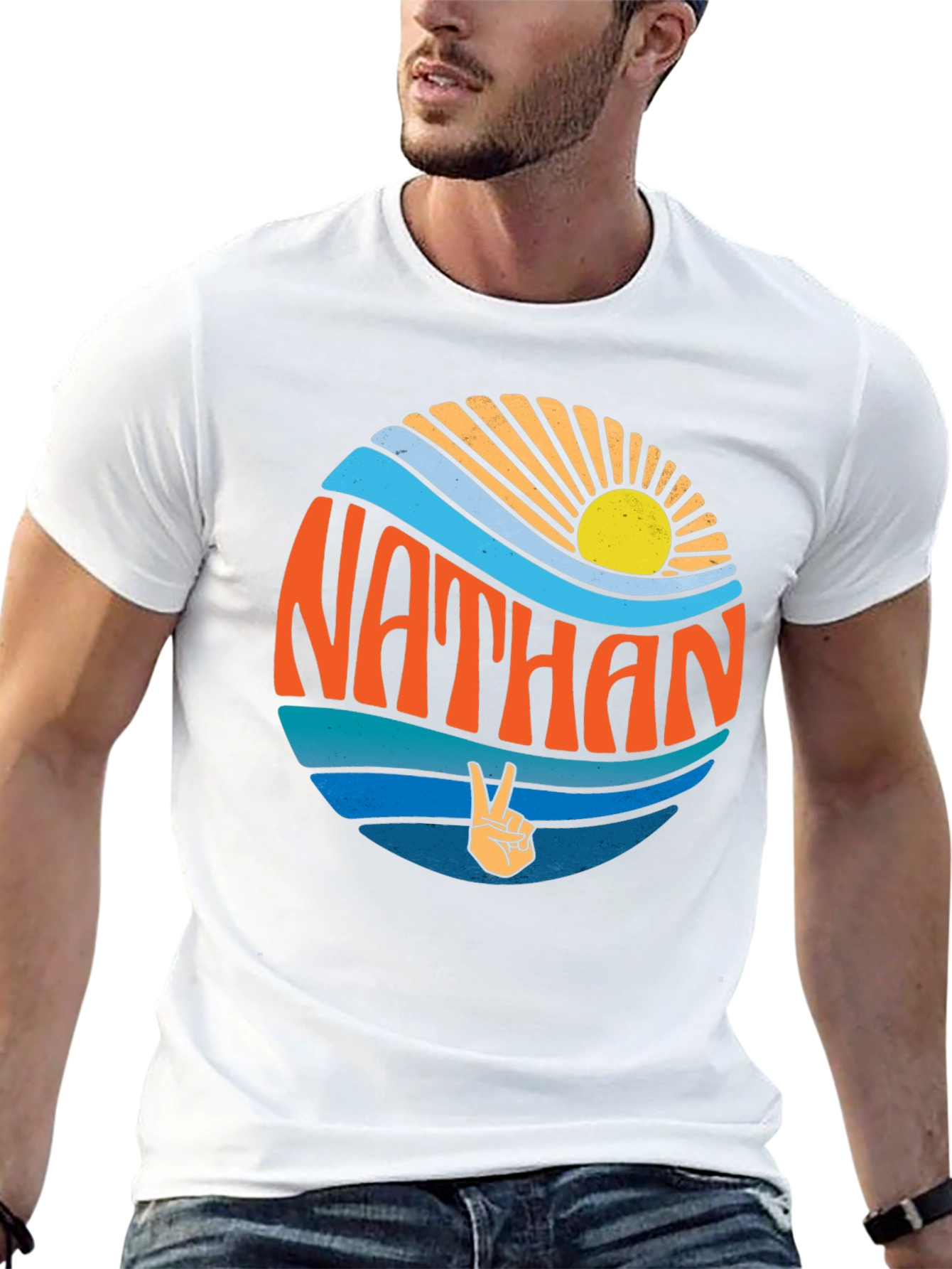 Retro Nathan Graphic T-Shirt