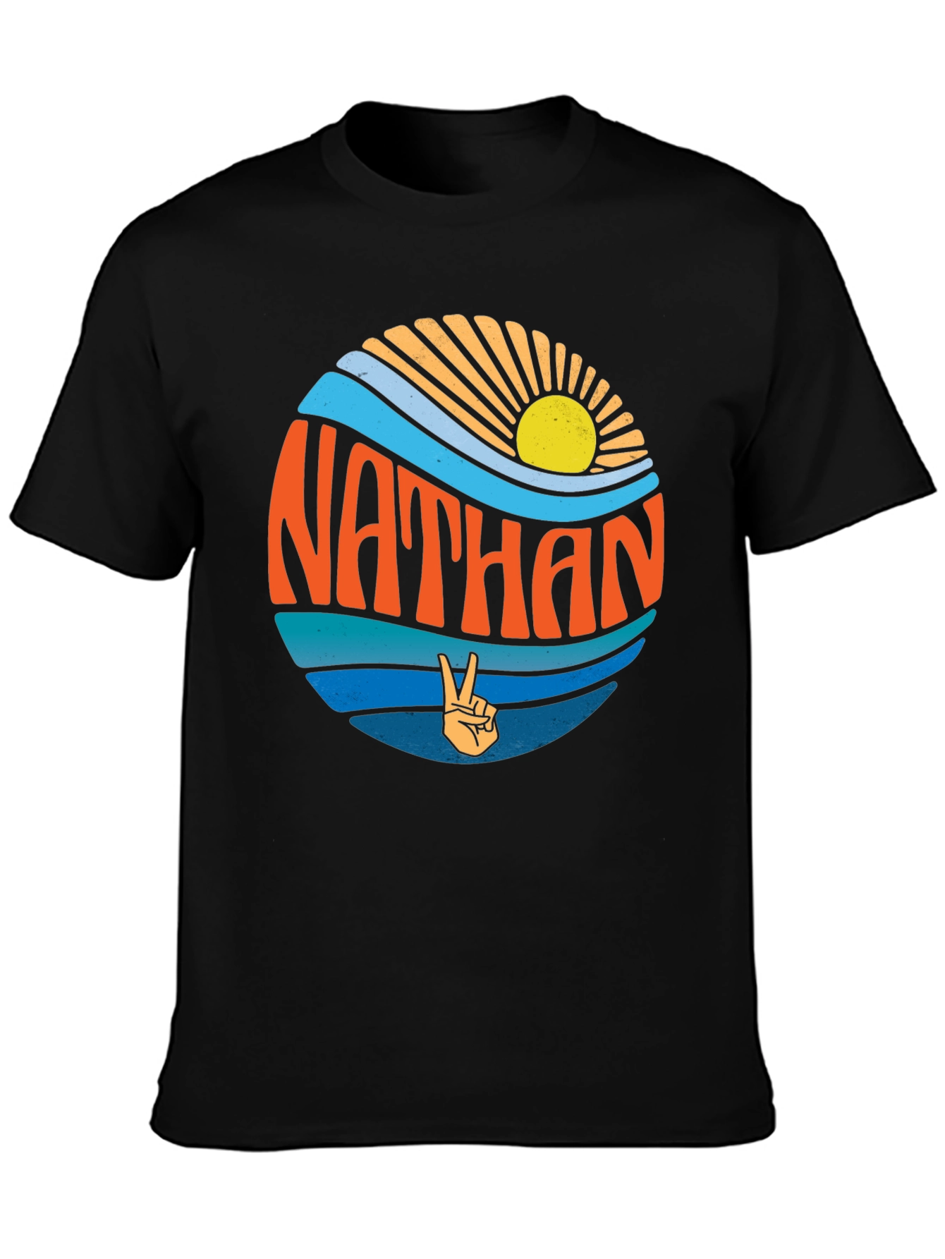 Retro Nathan Graphic T-Shirt