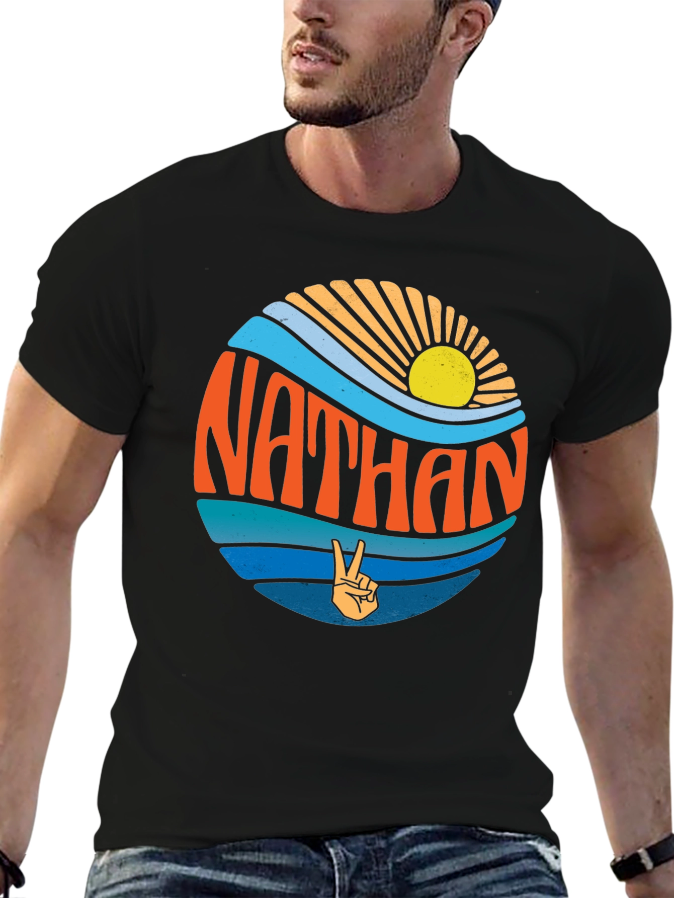 Retro Nathan Graphic T-Shirt