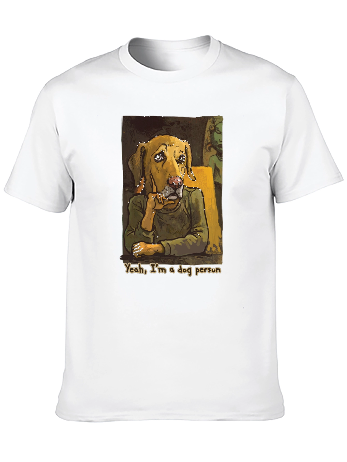 Dog Person Graphic Tee - Black