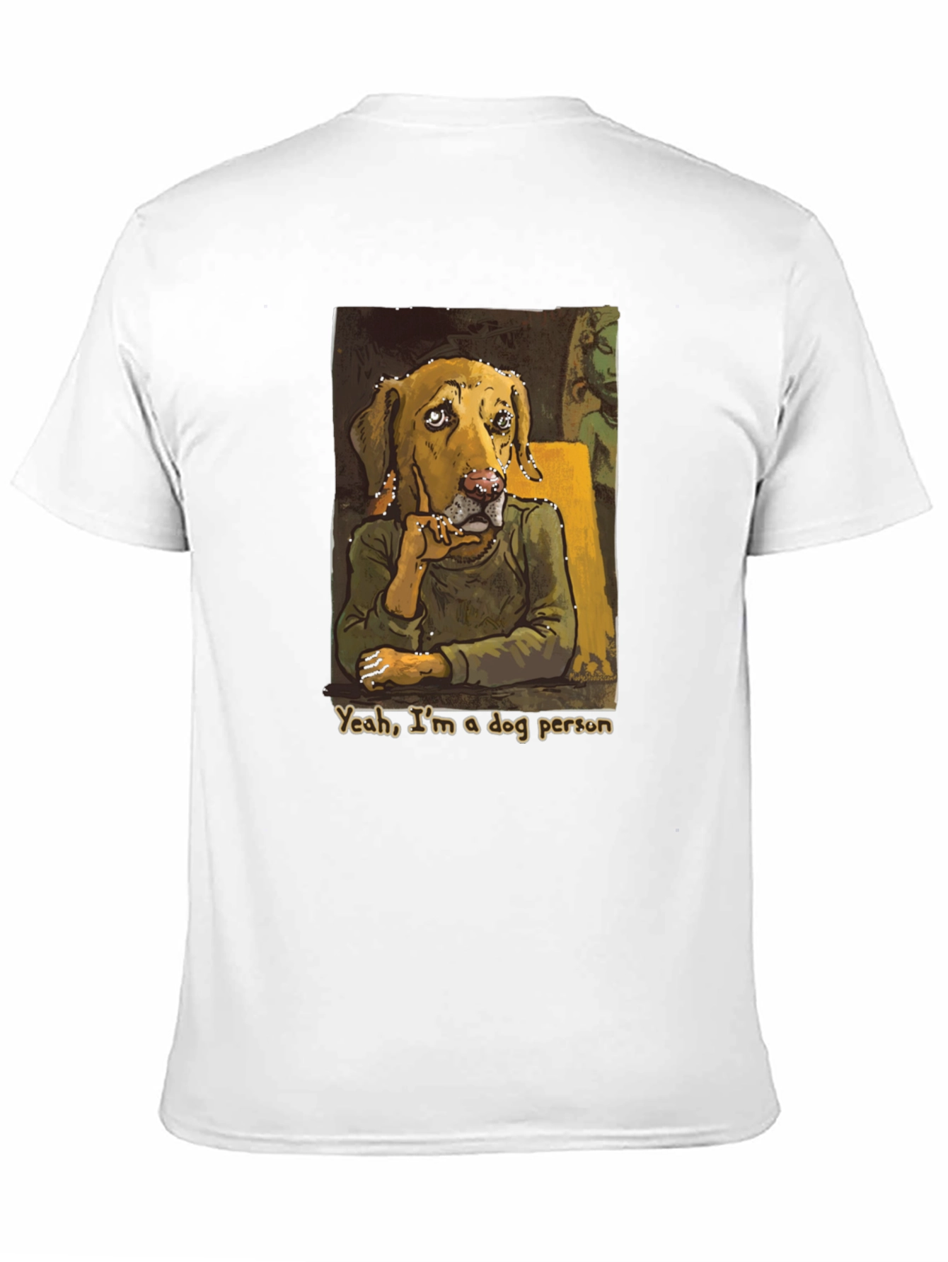 Dog Person Graphic Tee - Black