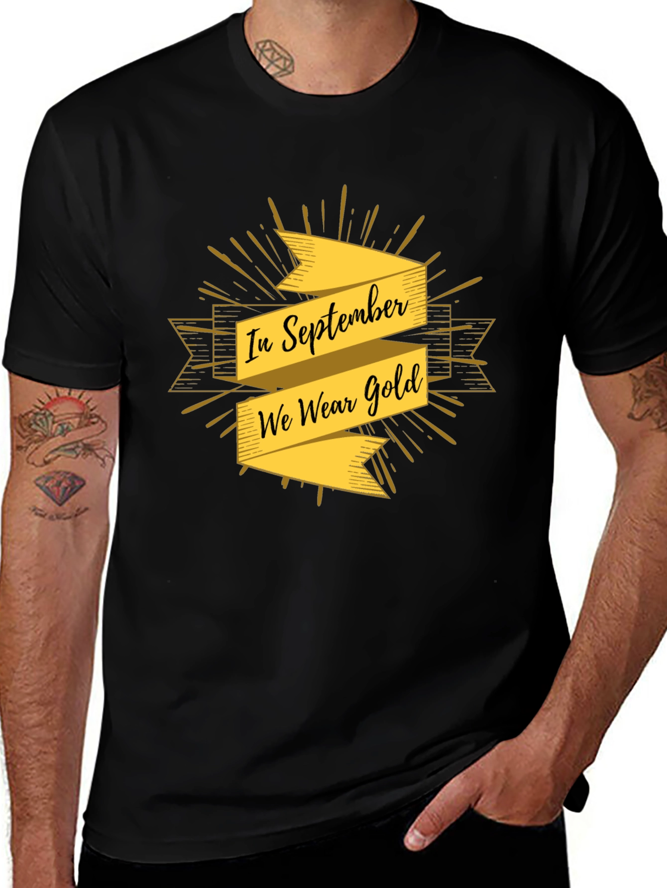 September Gold Awareness T-Shirt