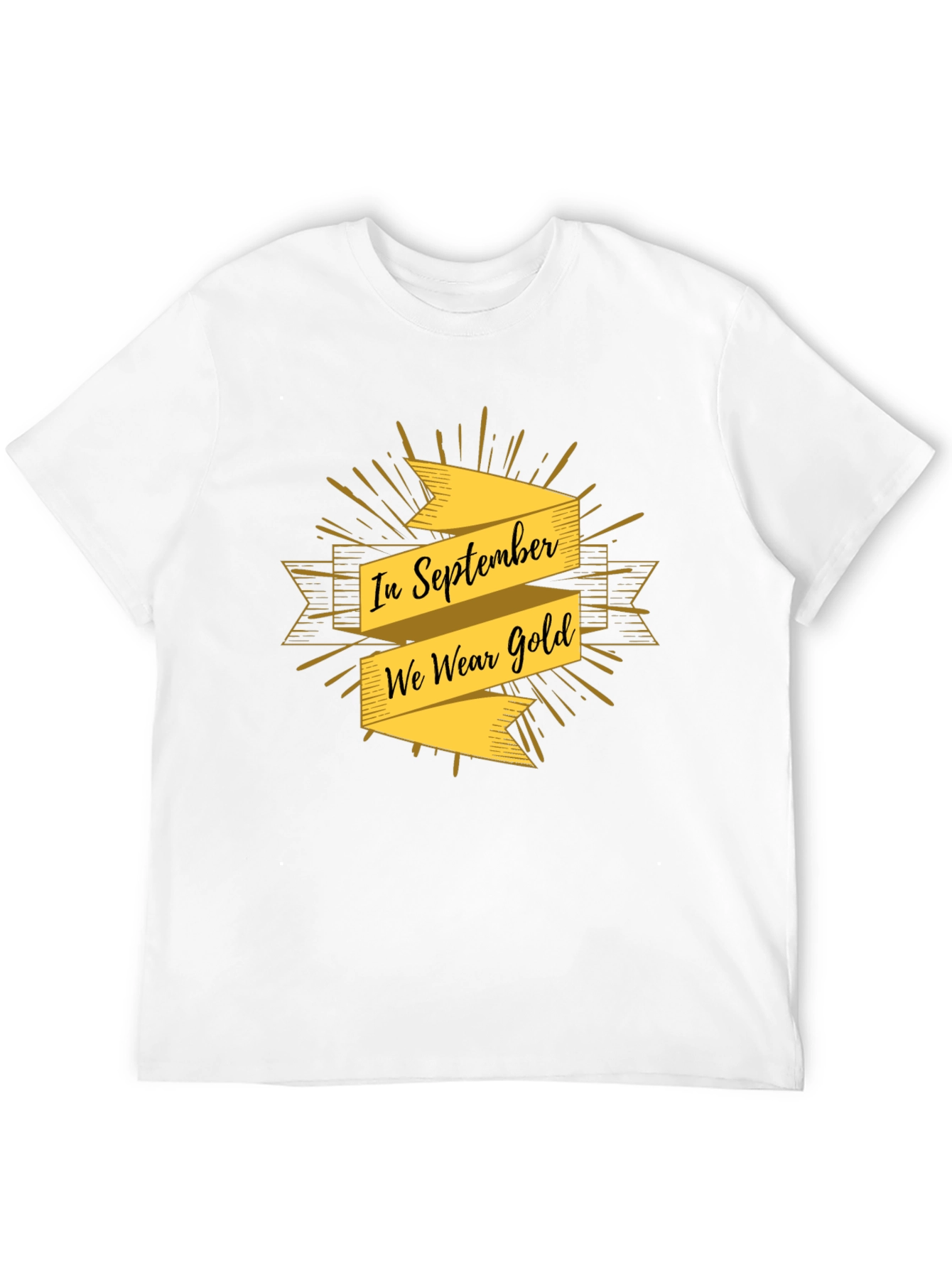 September Gold Awareness T-Shirt