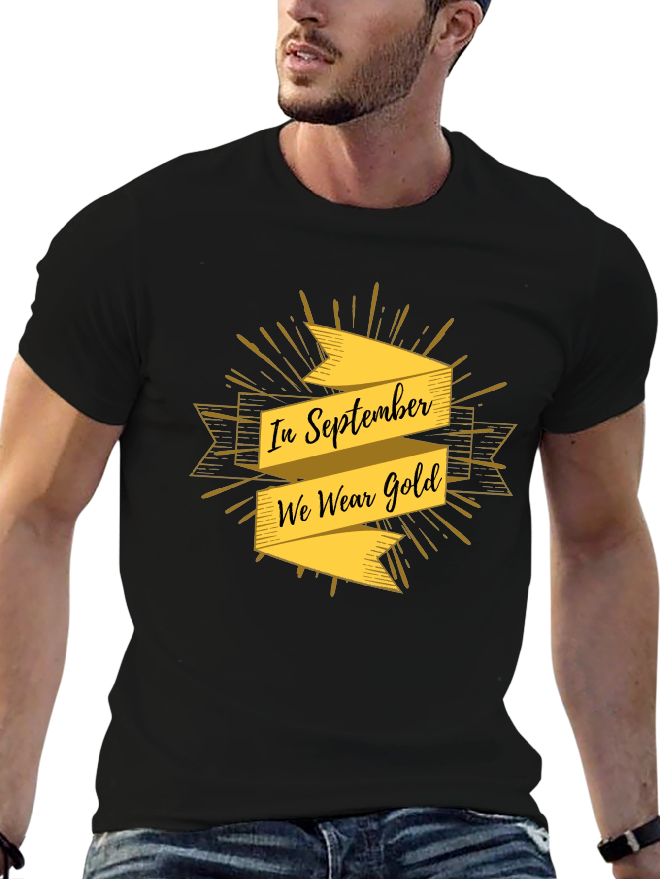 September Gold Awareness T-Shirt
