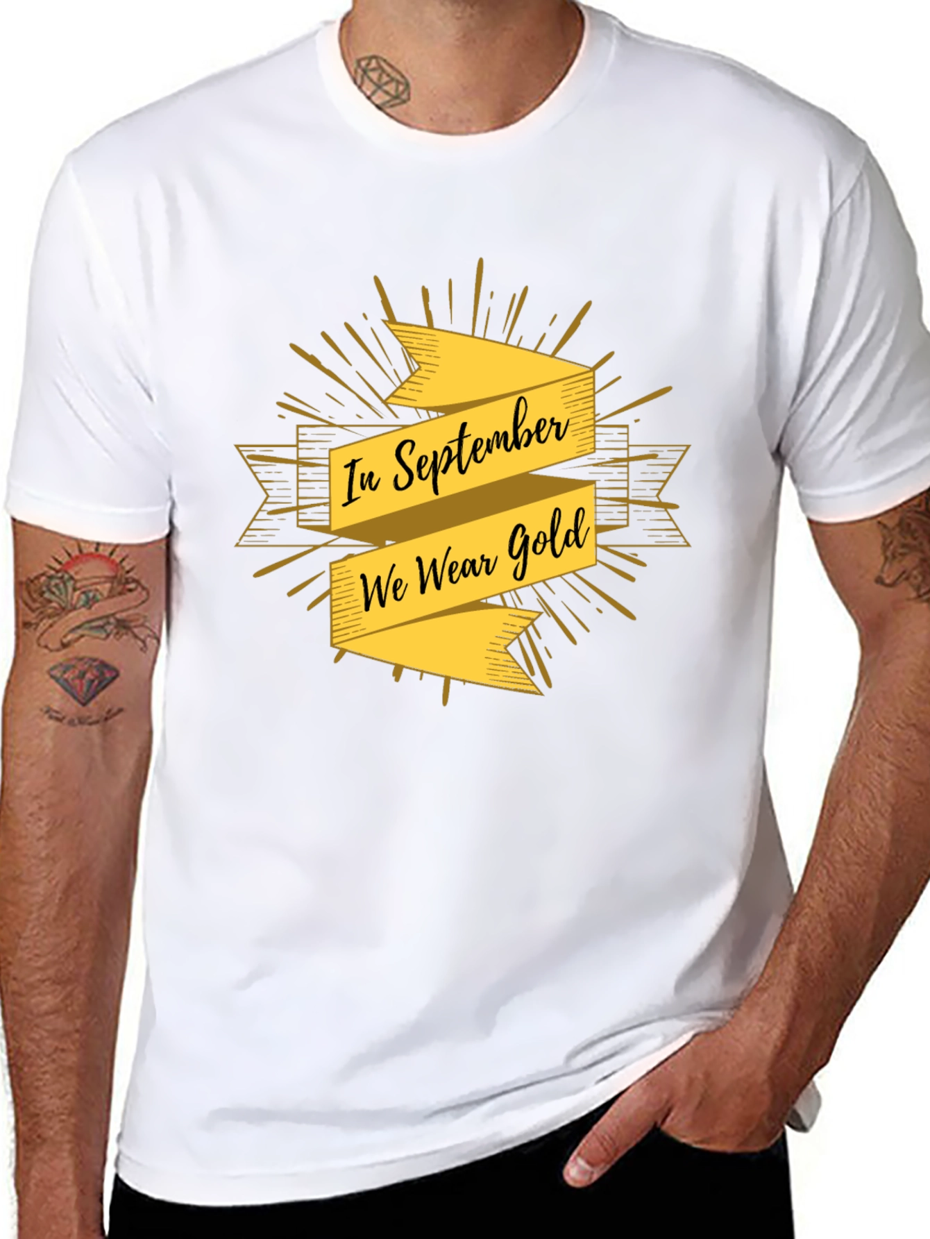 September Gold Awareness T-Shirt