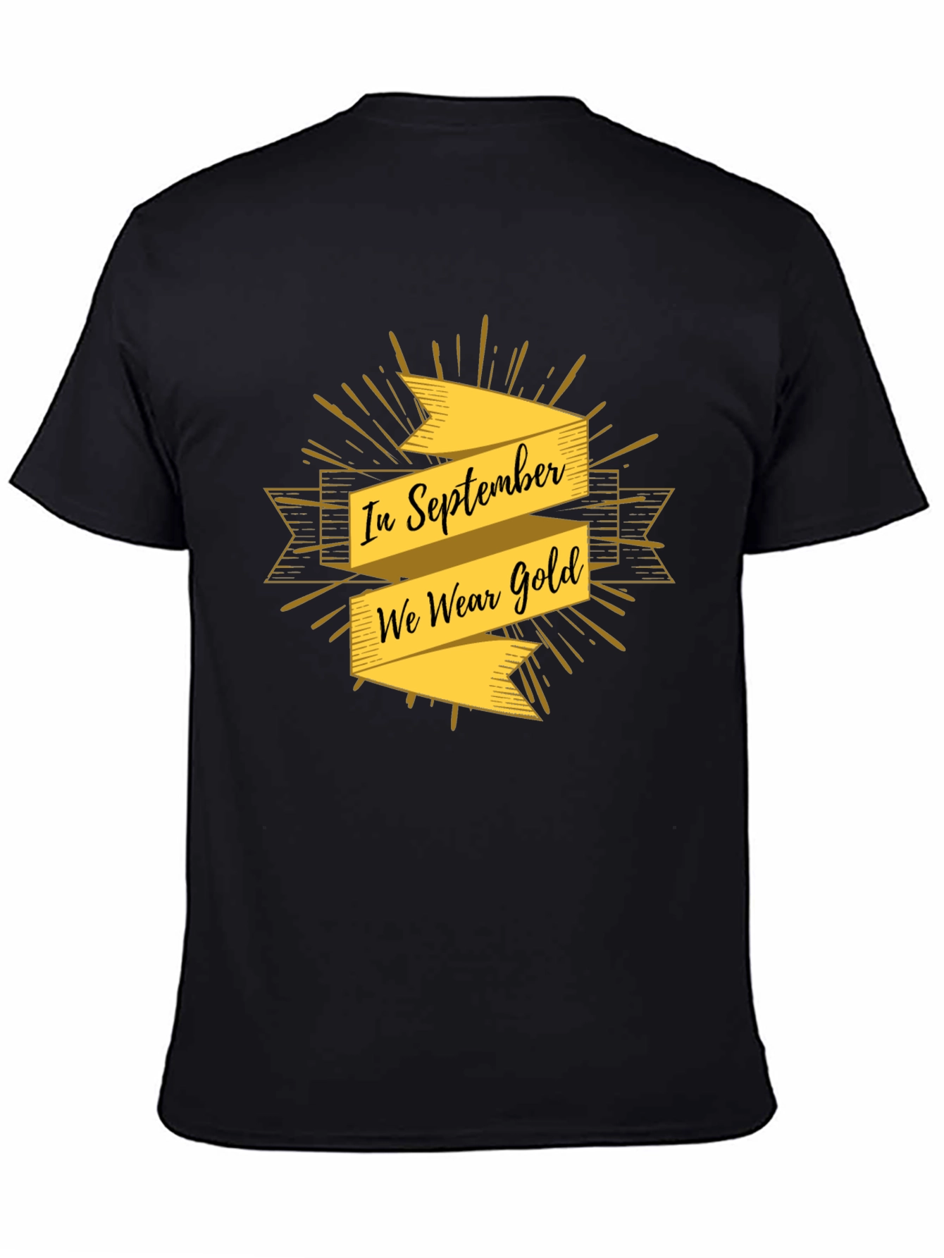 September Gold Awareness T-Shirt