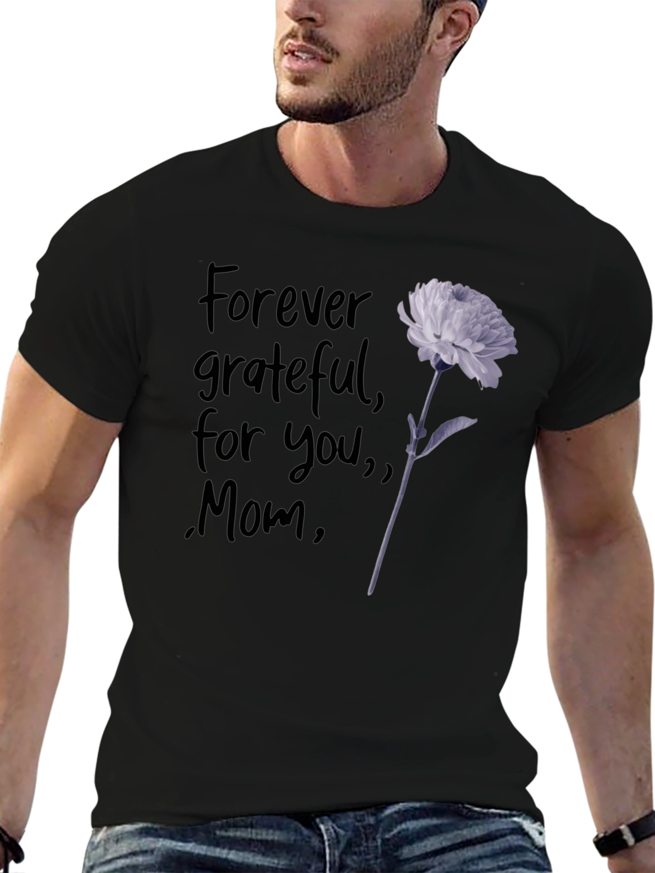 Grateful Mom Graphic T-Shirt