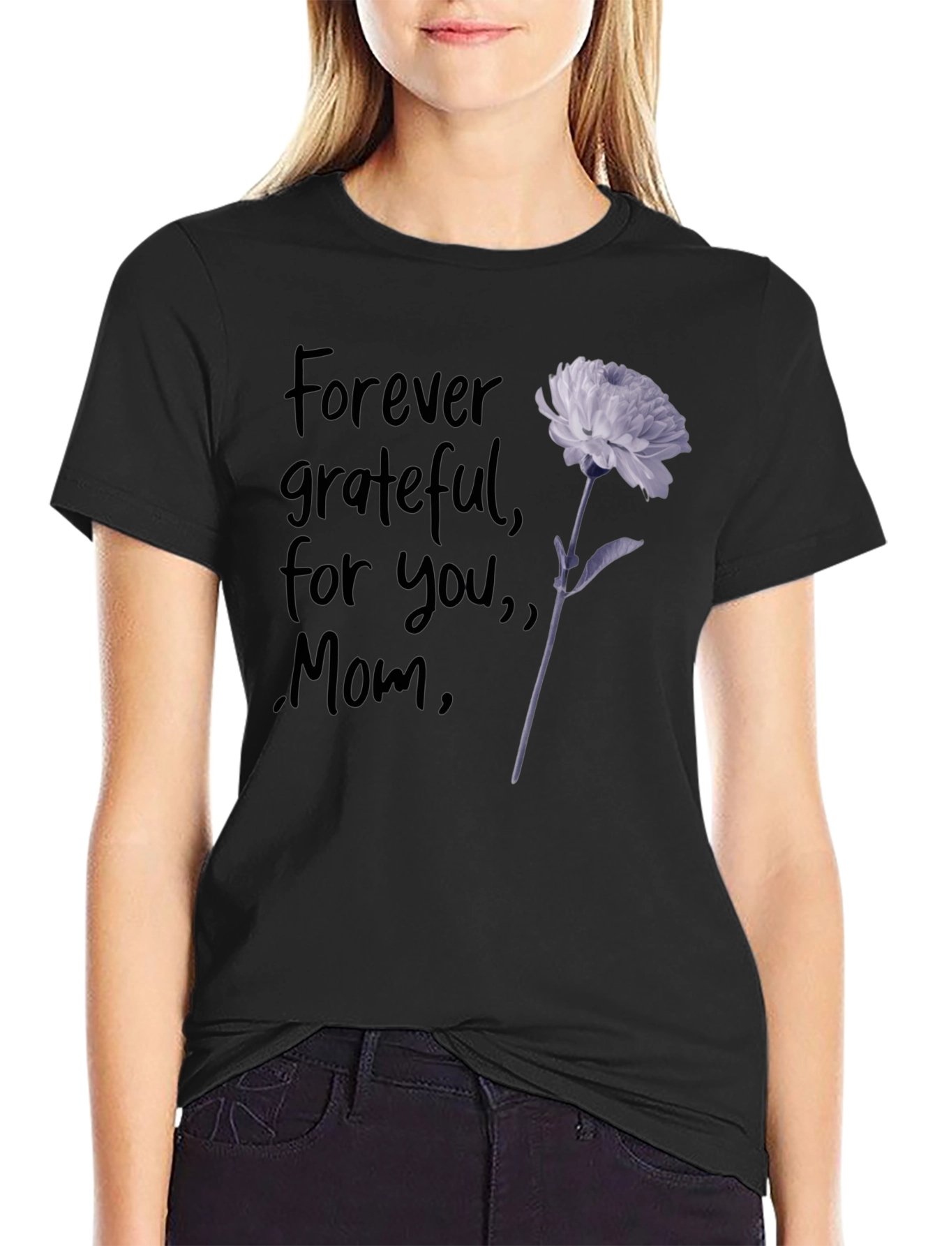 Grateful Mom Graphic T-Shirt