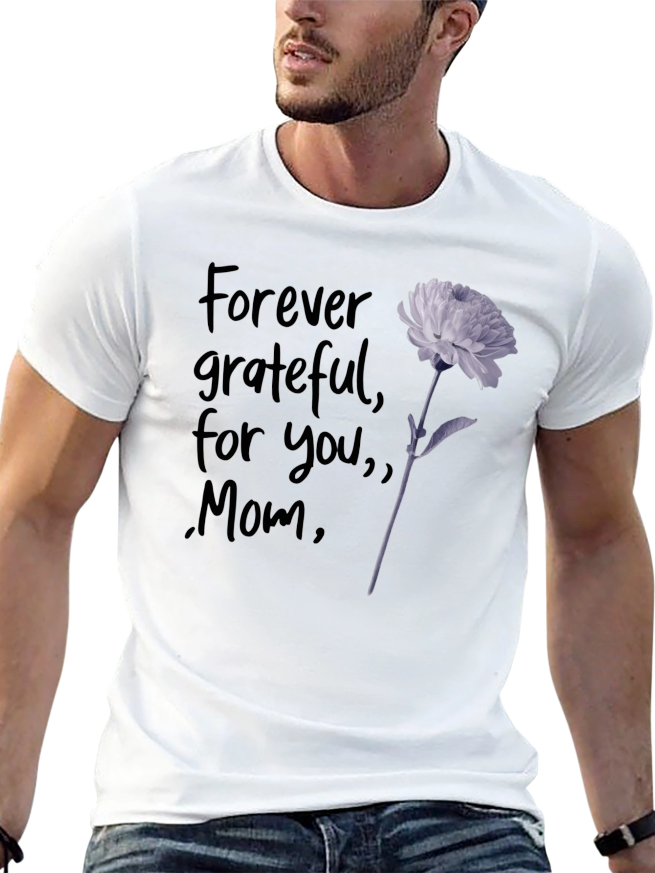 Grateful Mom Graphic T-Shirt