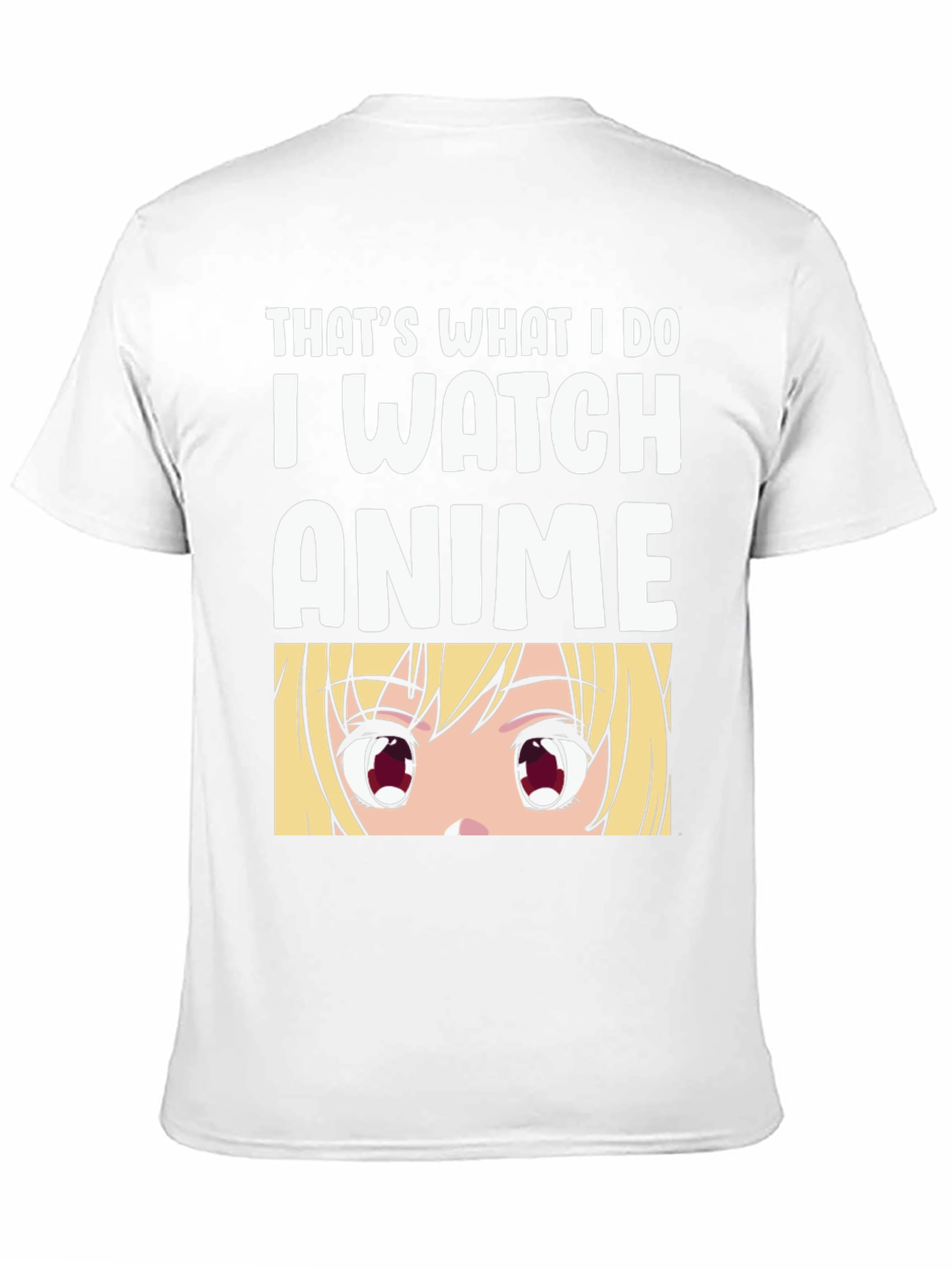 Anime Lover Black T-Shirt - Thats What I Do