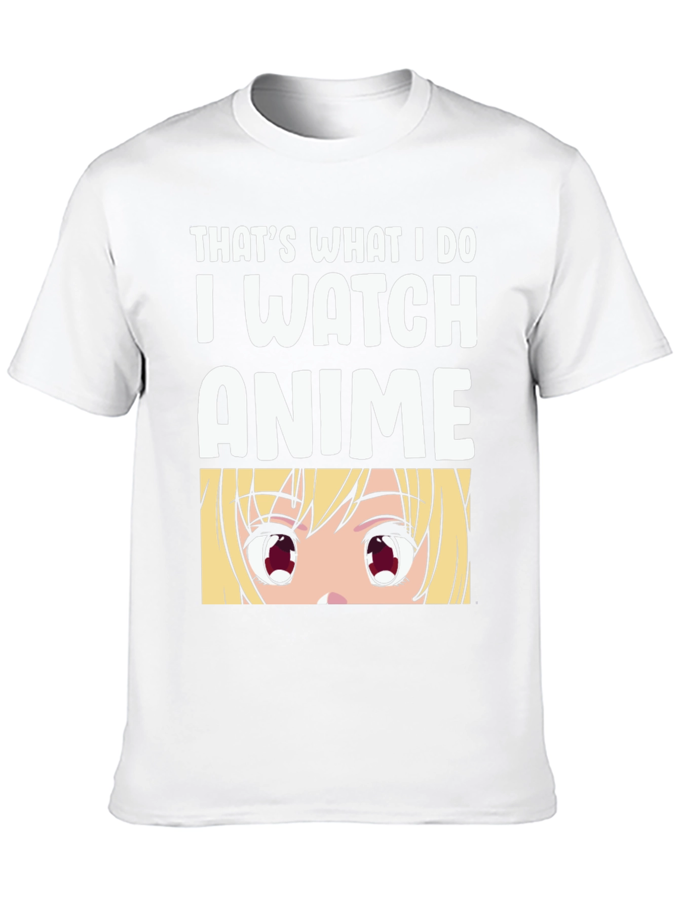 Anime Lover Black T-Shirt - Thats What I Do