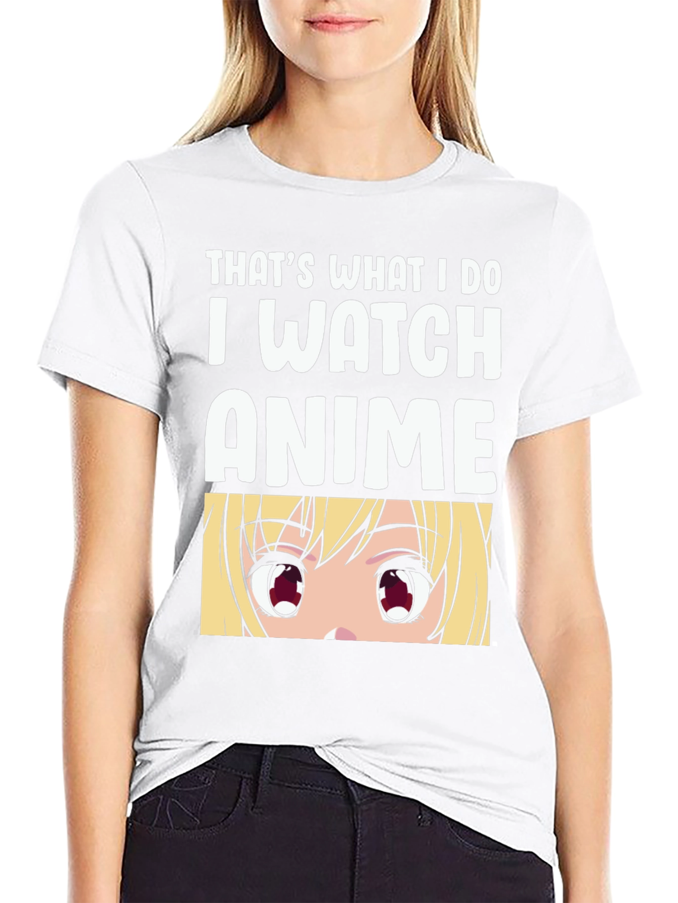 Anime Lover Black T-Shirt - Thats What I Do