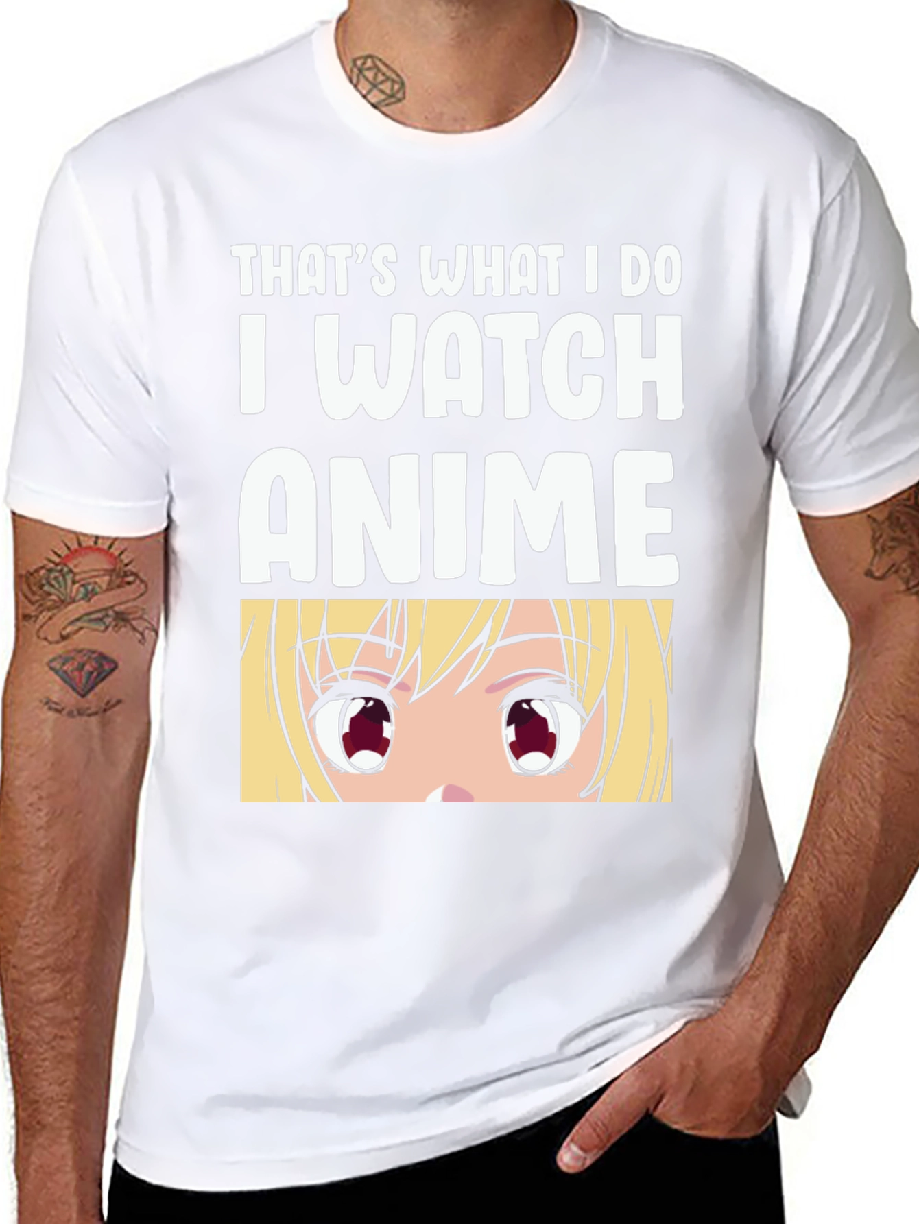 Anime Lover Black T-Shirt - Thats What I Do