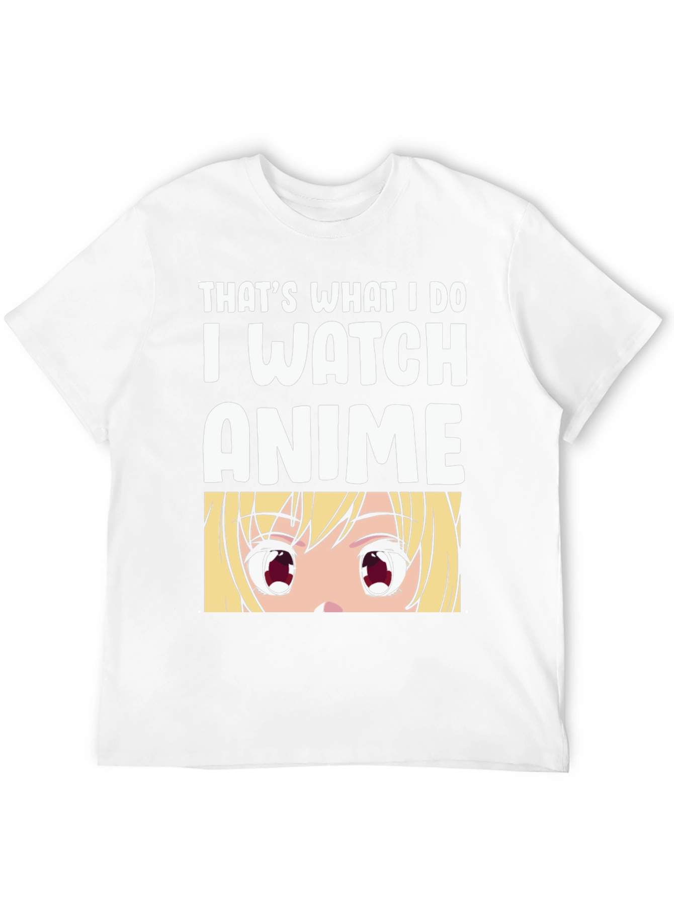 Anime Lover Black T-Shirt - Thats What I Do