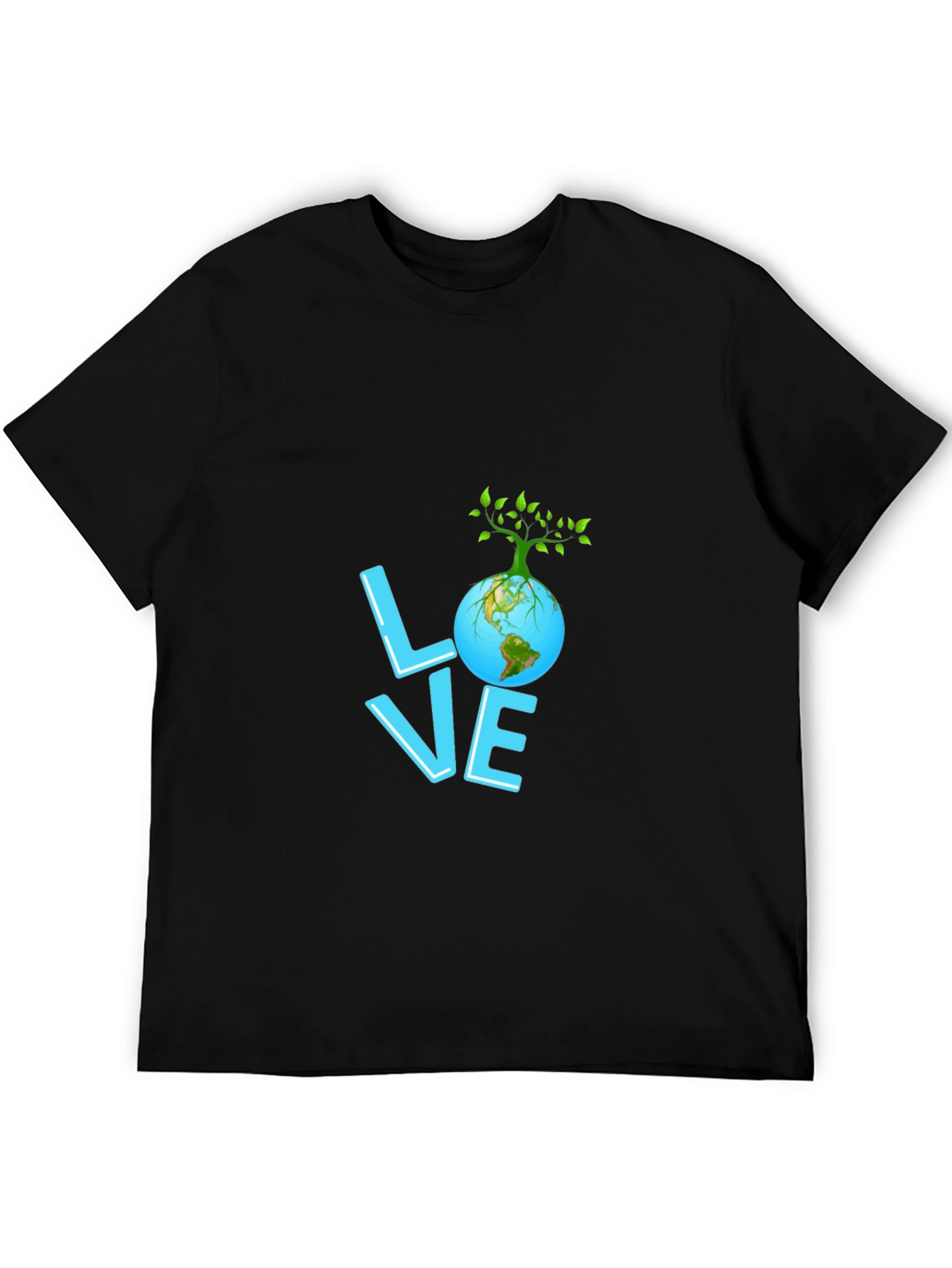 Love Earth Graphic Tee - Eco-Friendly Design