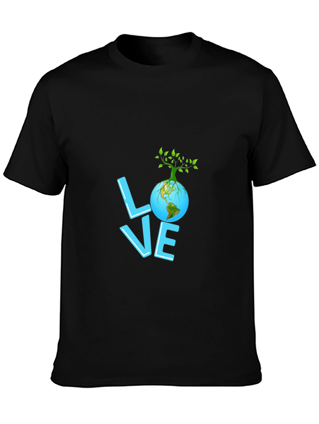 Love Earth Graphic Tee - Eco-Friendly Design