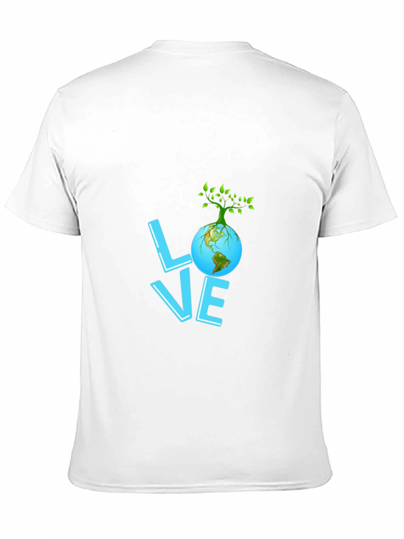 Love Earth Graphic Tee - Eco-Friendly Design