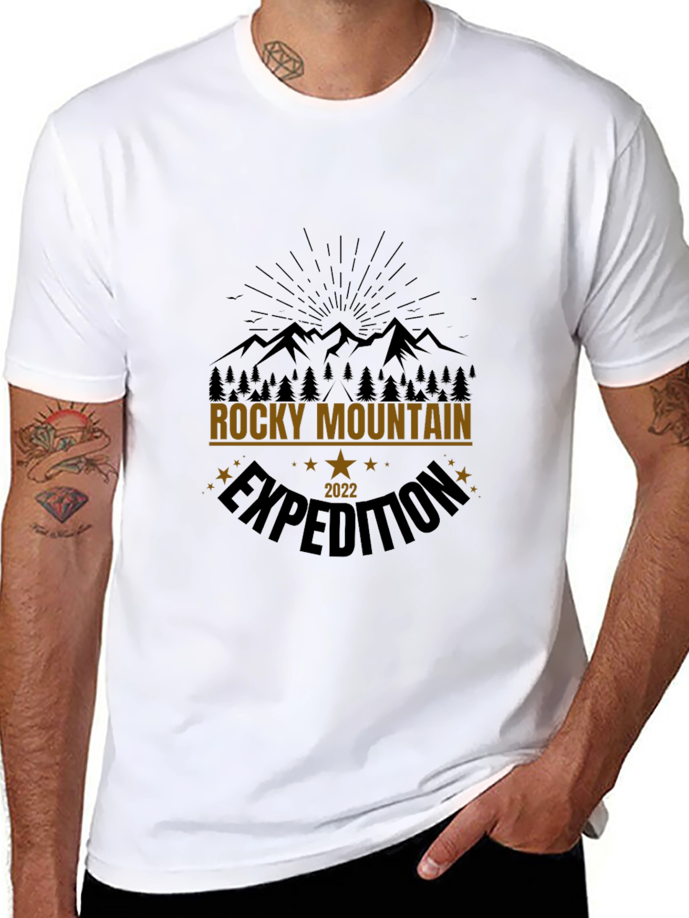 Rocky Mountain Expedition 2022 Black T-Shirt