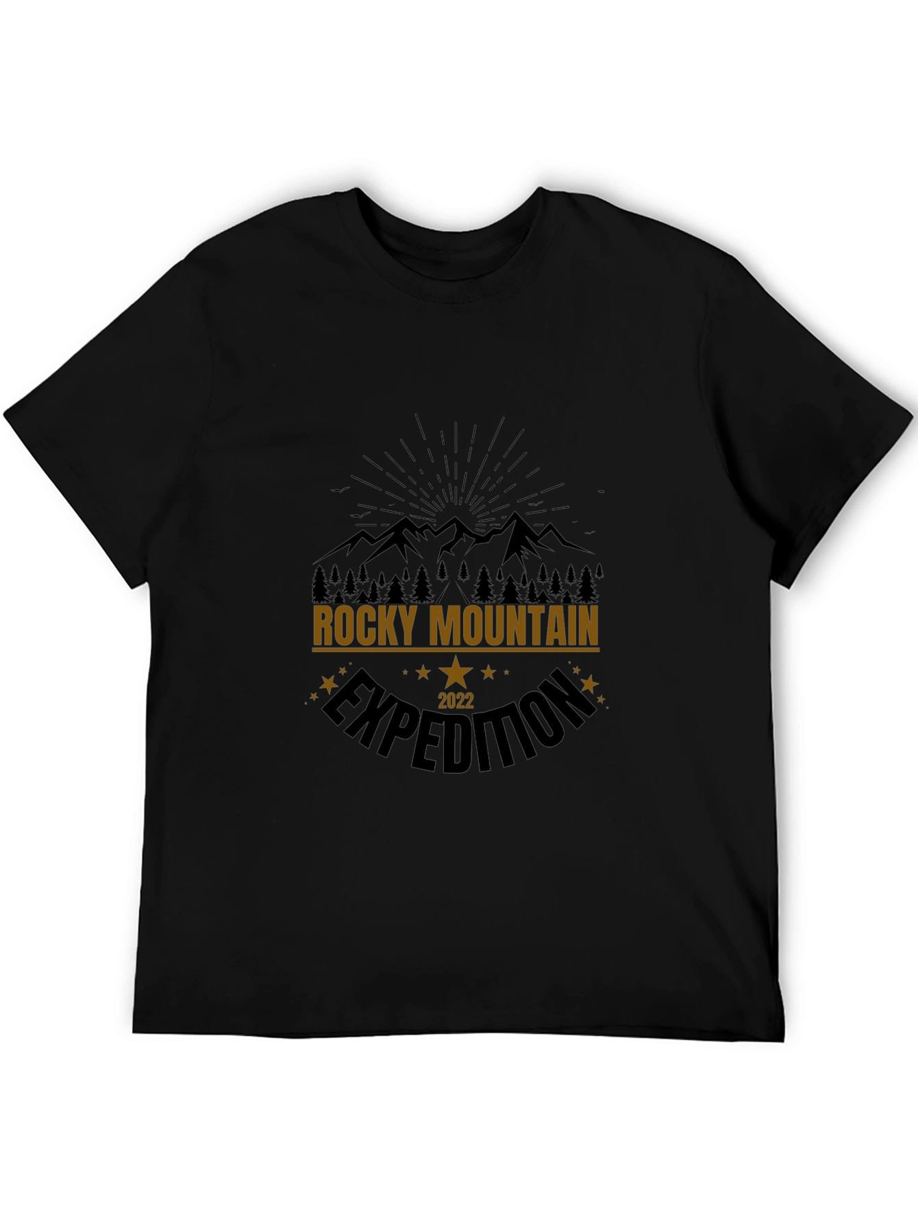 Rocky Mountain Expedition 2022 Black T-Shirt