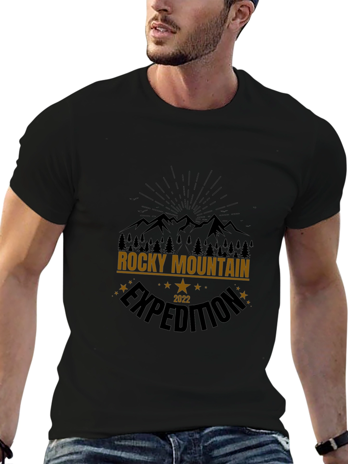 Rocky Mountain Expedition 2022 Black T-Shirt