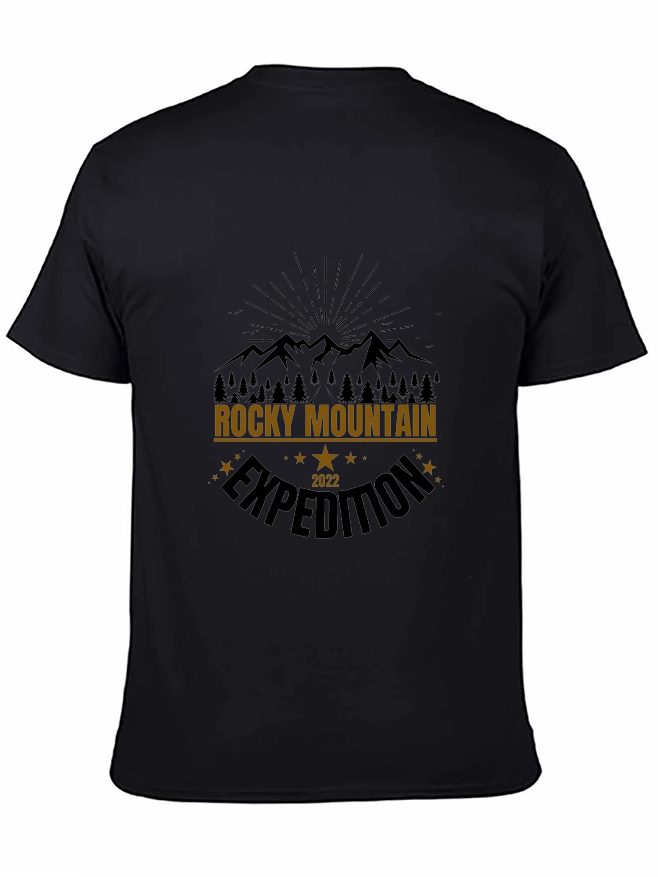 Rocky Mountain Expedition 2022 Black T-Shirt