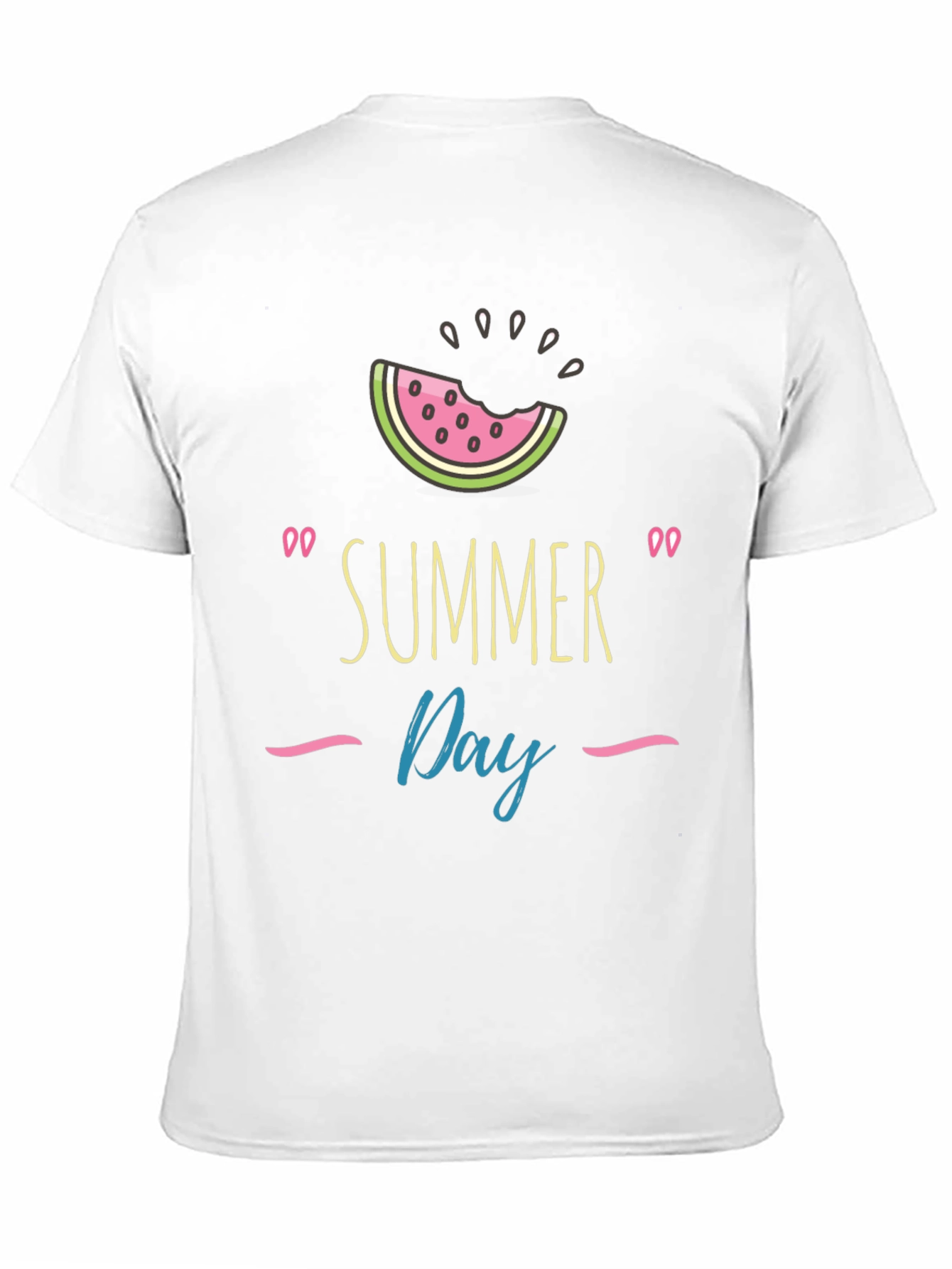 Summer Day Watermelon Graphic T-Shirt