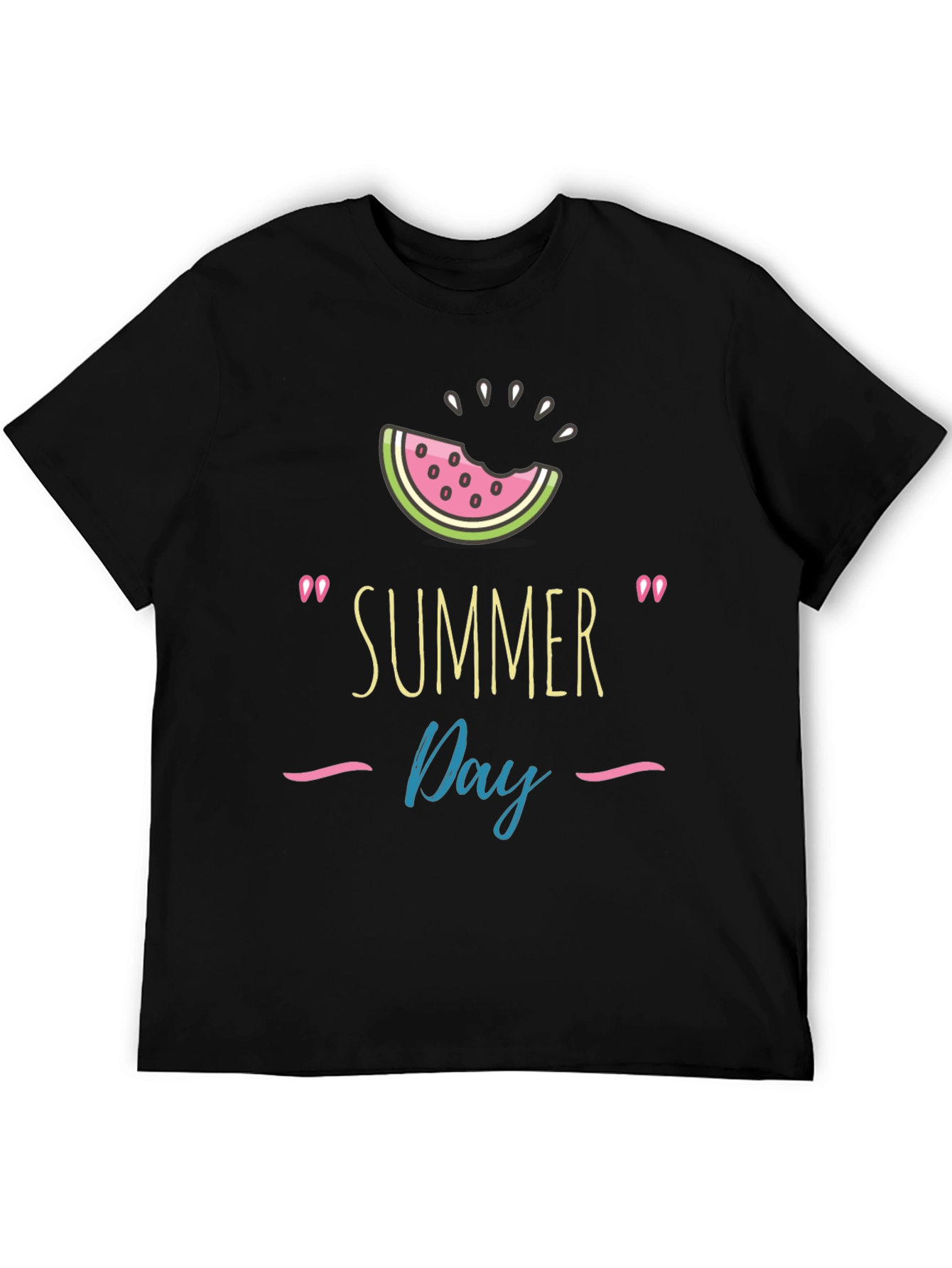 Summer Day Watermelon Graphic T-Shirt
