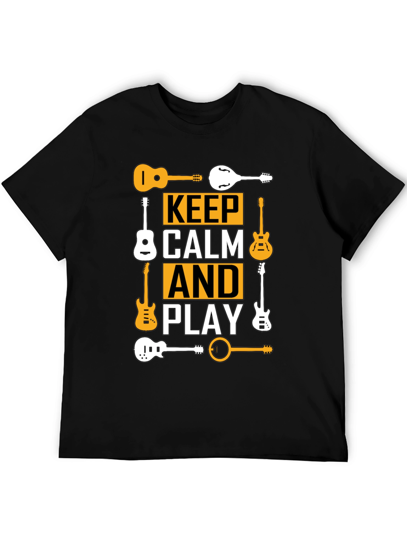 Keep Calm and Play Guitar T-Shirt