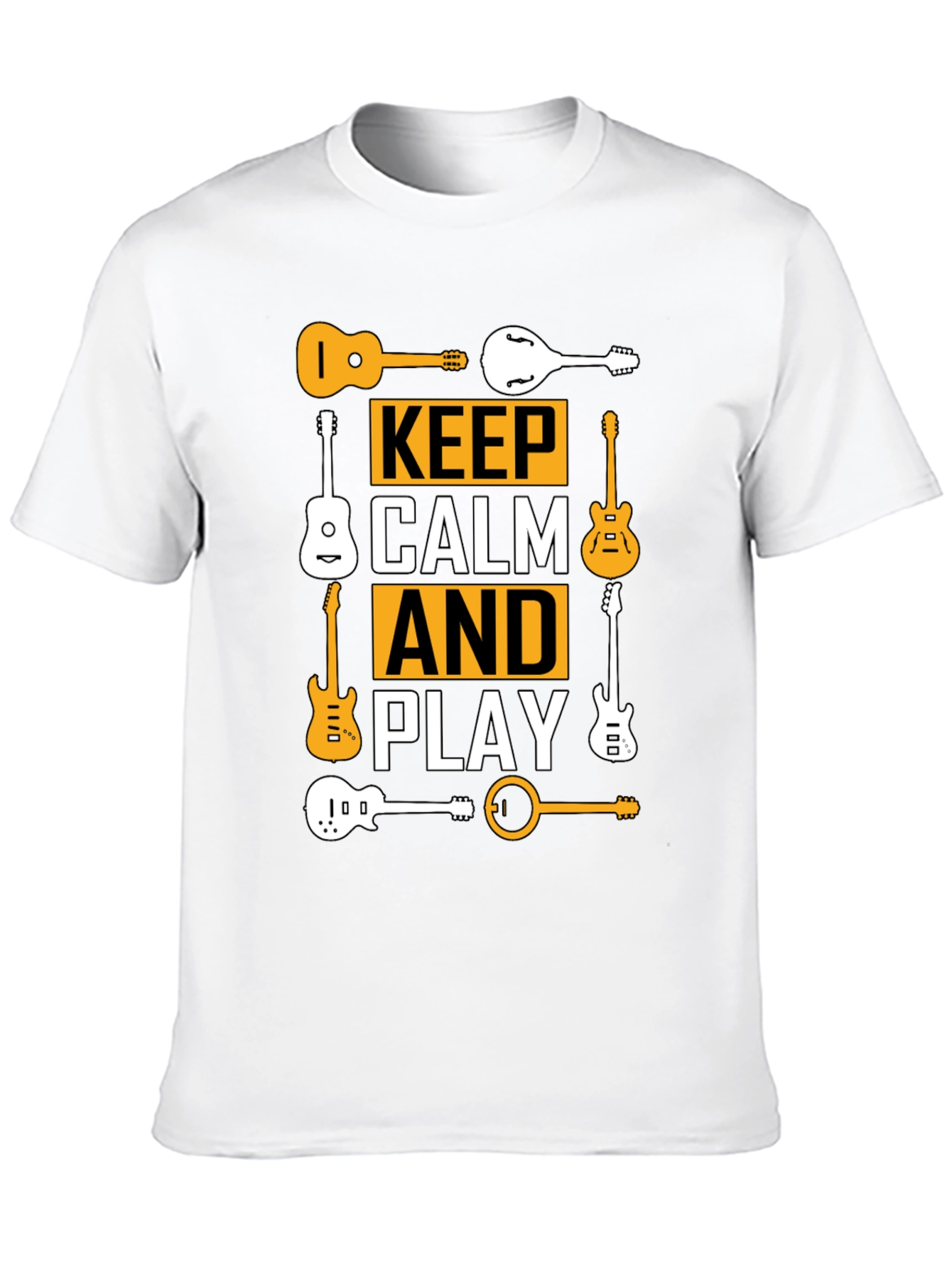Keep Calm and Play Guitar T-Shirt