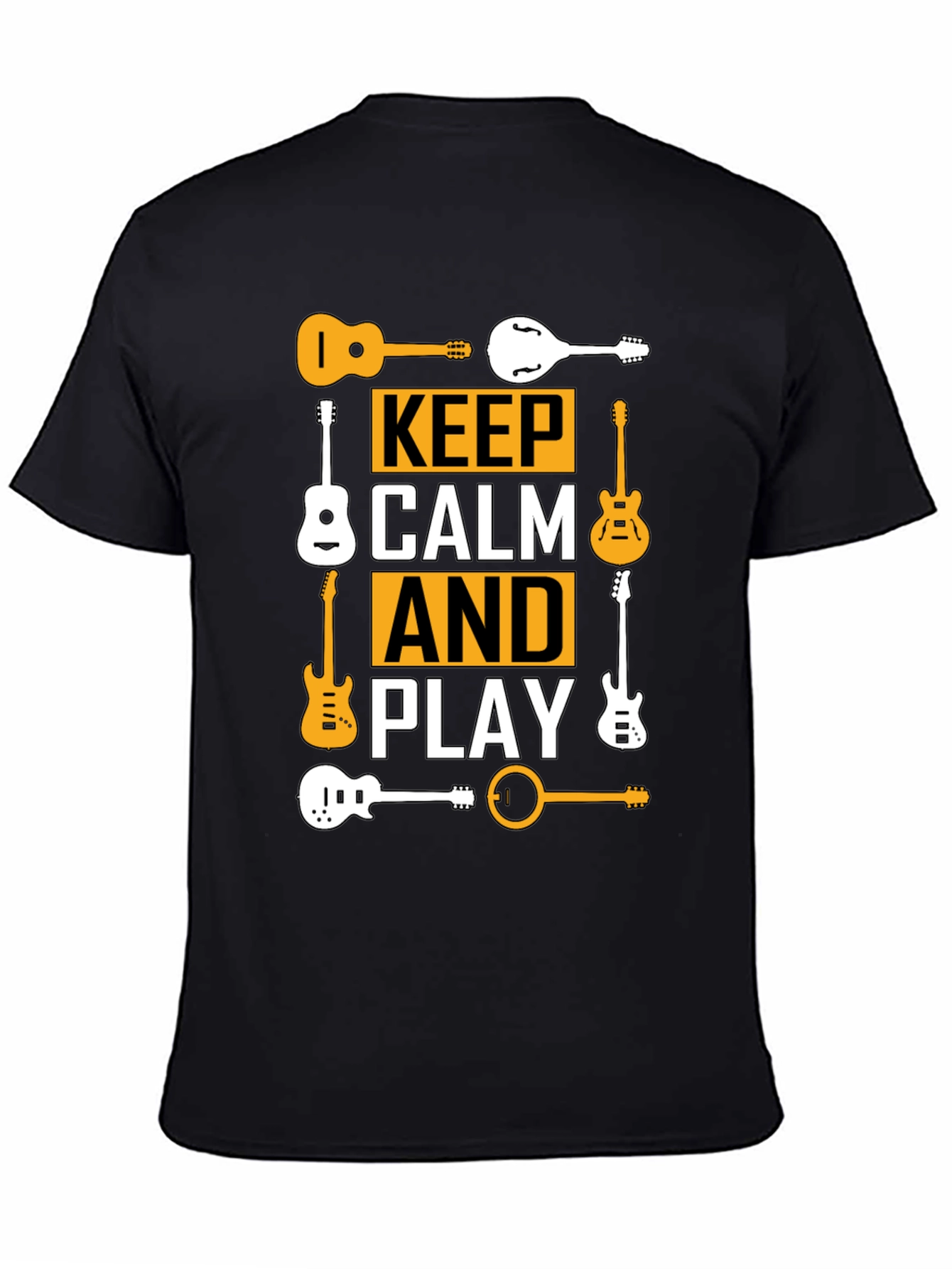 Keep Calm and Play Guitar T-Shirt
