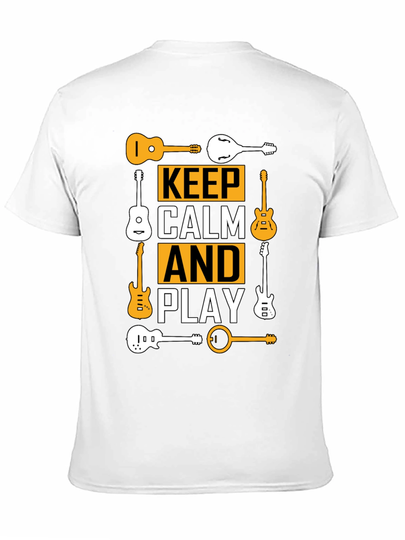 Keep Calm and Play Guitar T-Shirt
