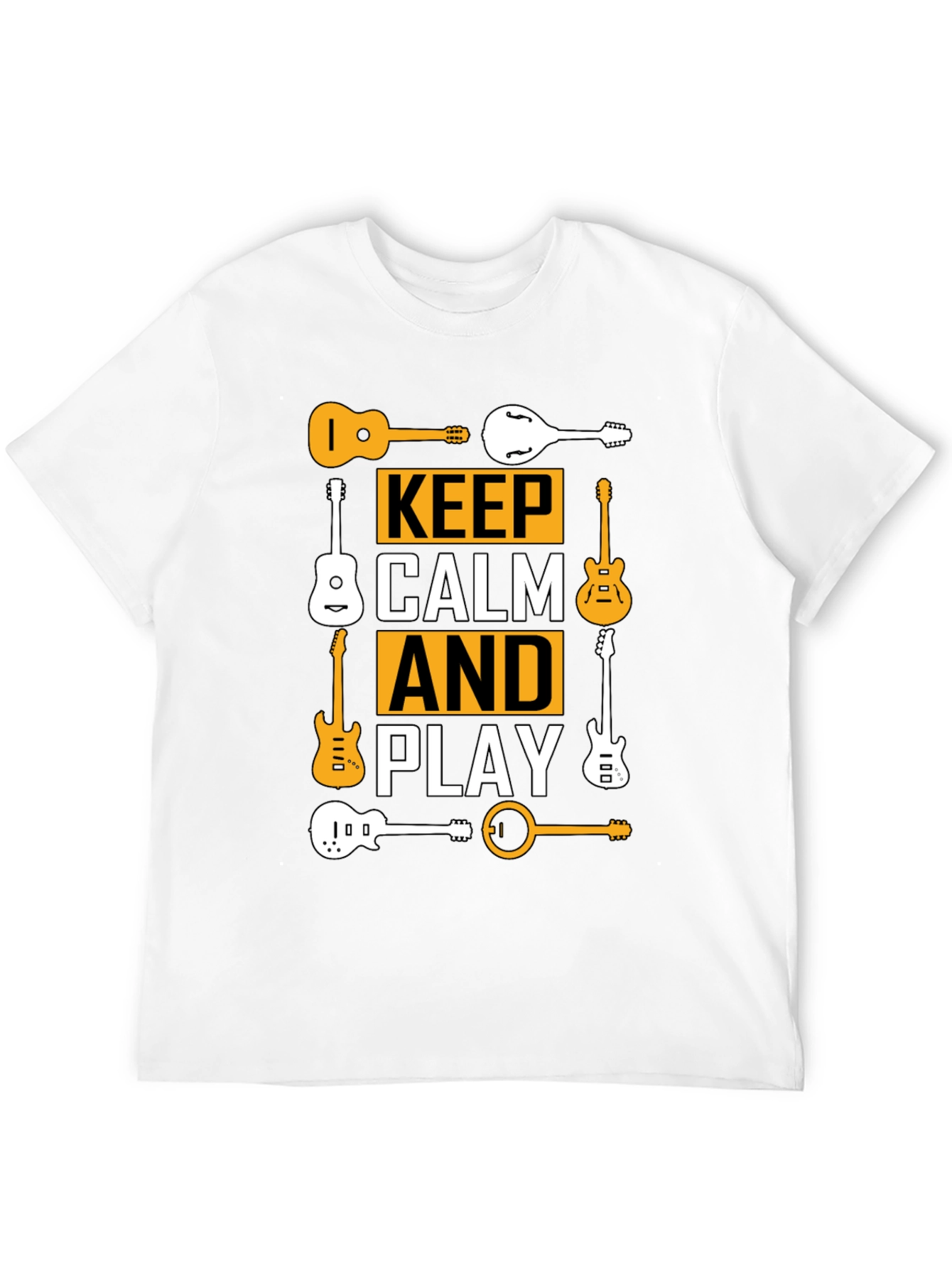 Keep Calm and Play Guitar T-Shirt