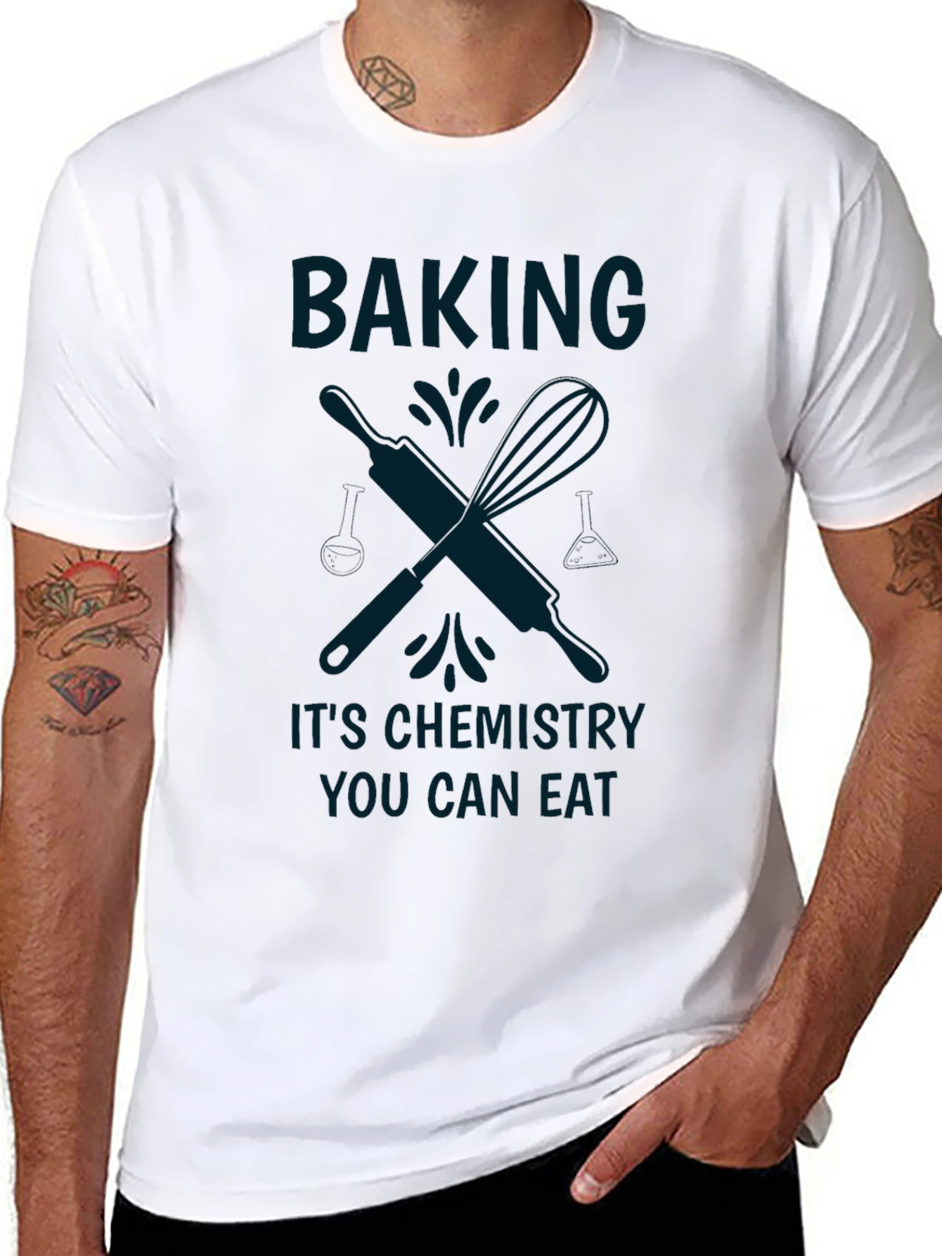 Baking Chemistry T-Shirt - Funny Baker Gift