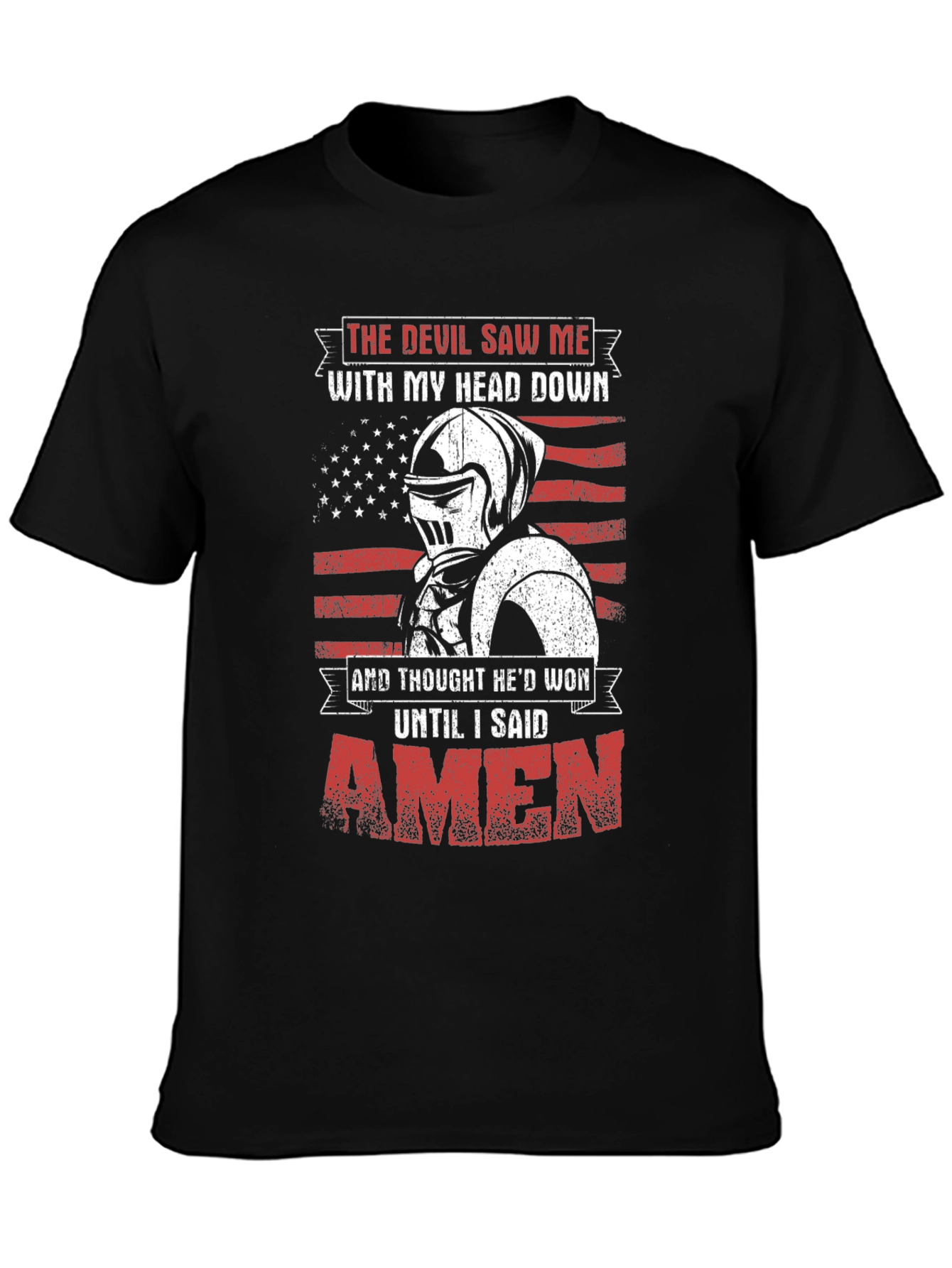 Devil Saw Me Knight T-Shirt
