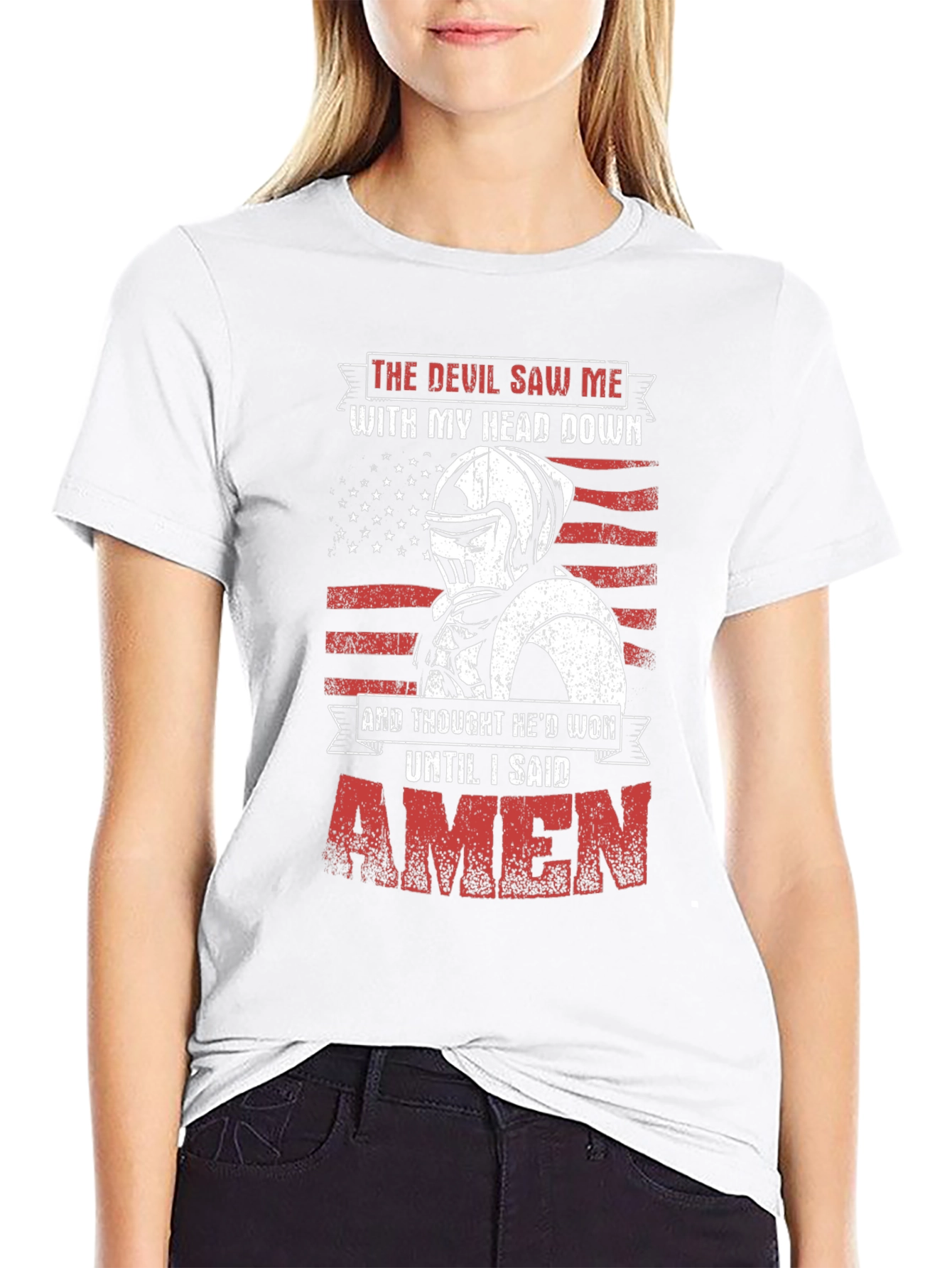 Devil Saw Me Knight T-Shirt