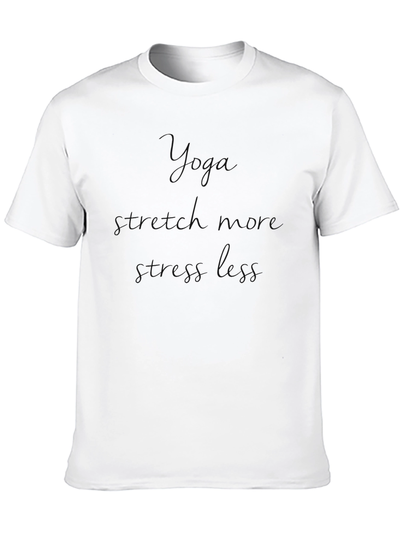 Mens Black Crew Neck T-Shirt