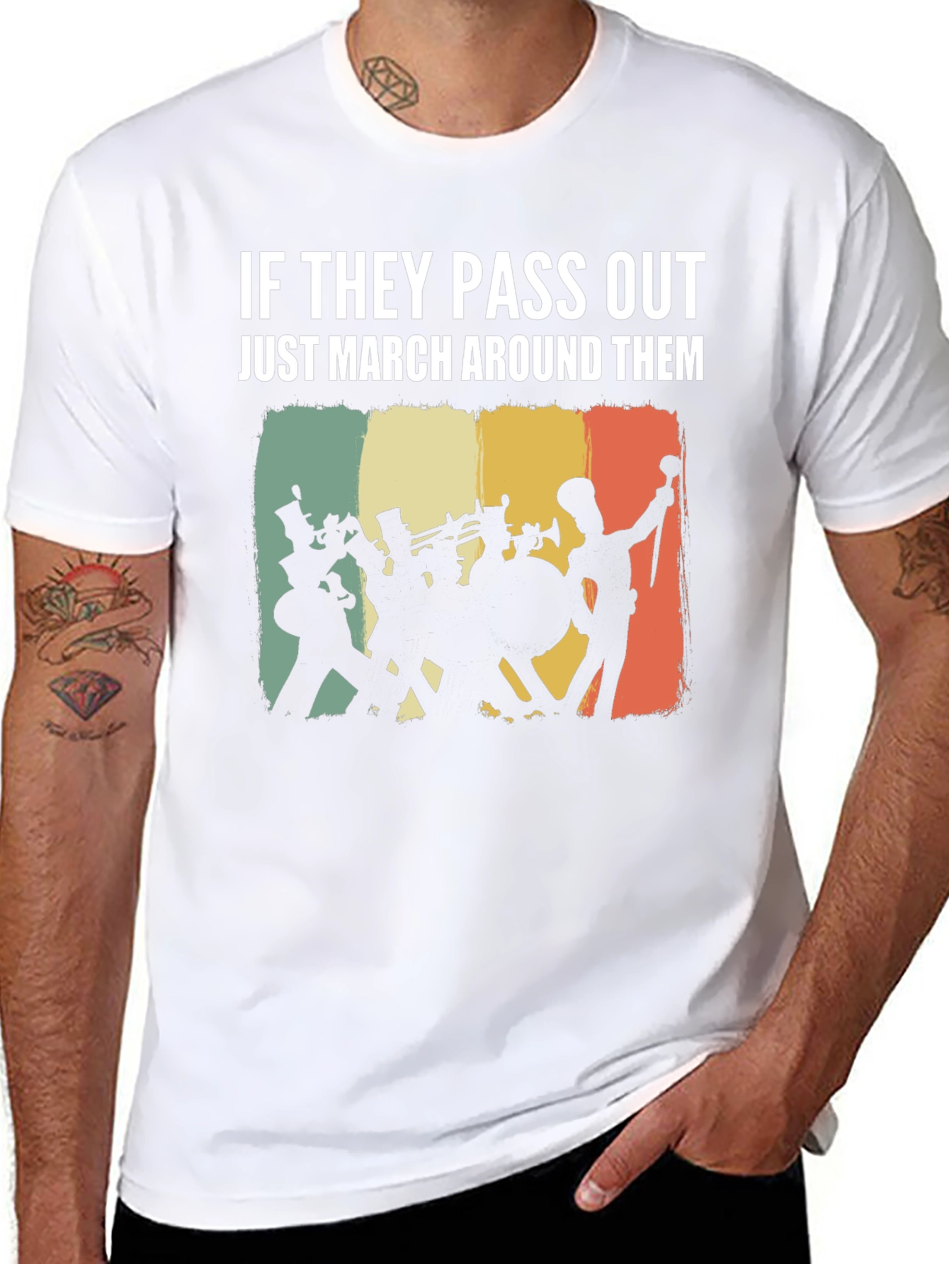 Marching Band T-Shirt - If They Pass Out