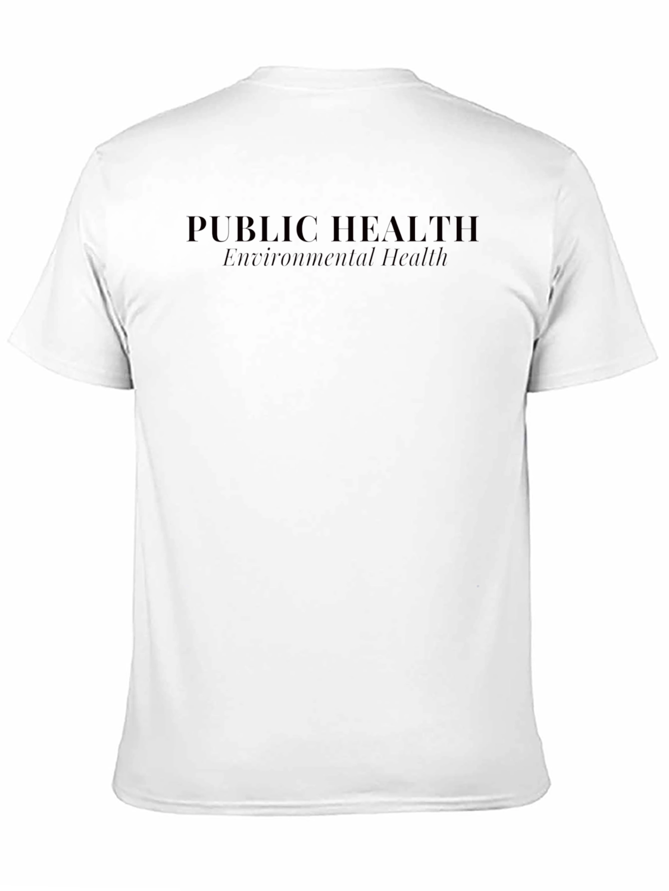 Public Health Environmental Health Black T-Shirt