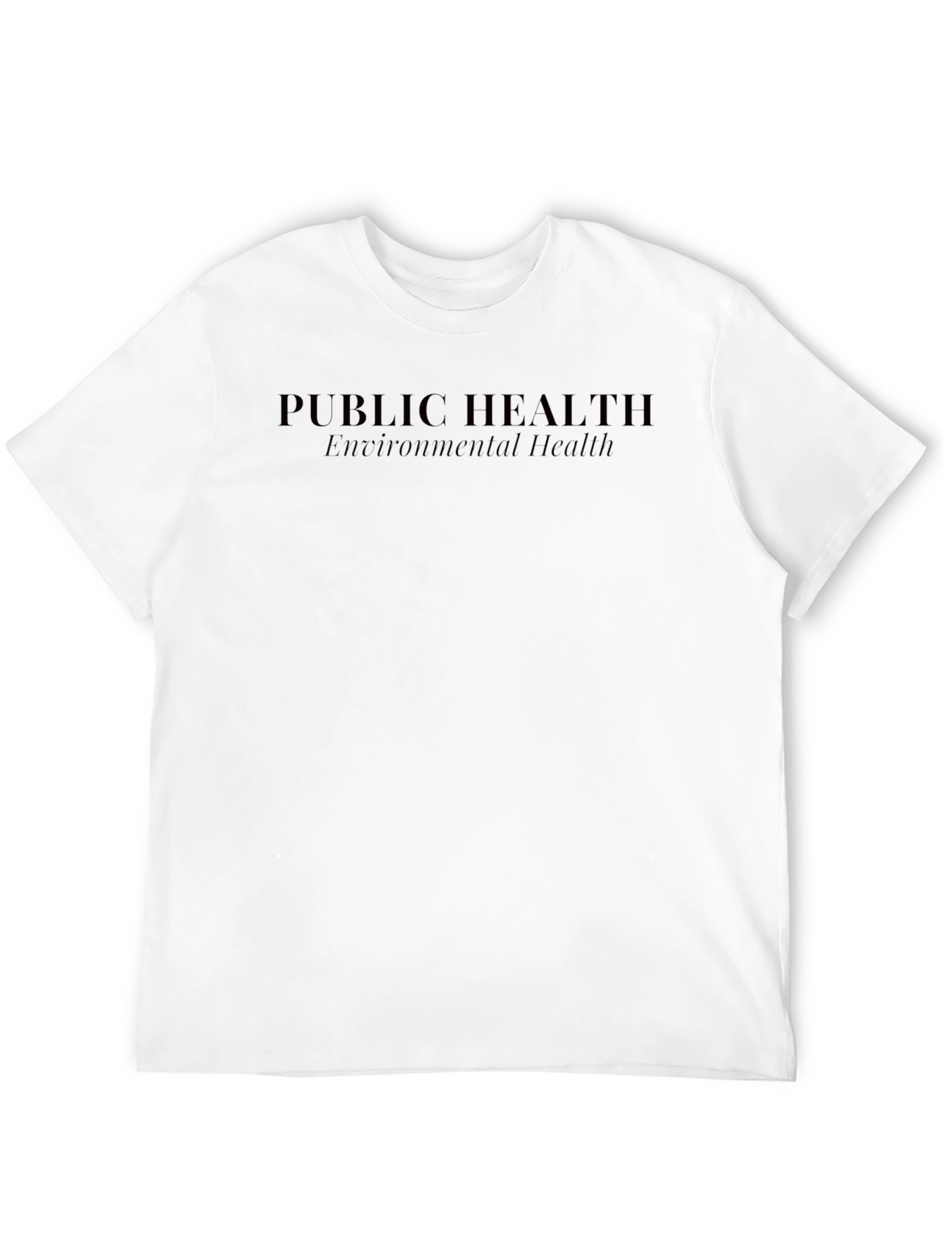 Public Health Environmental Health Black T-Shirt