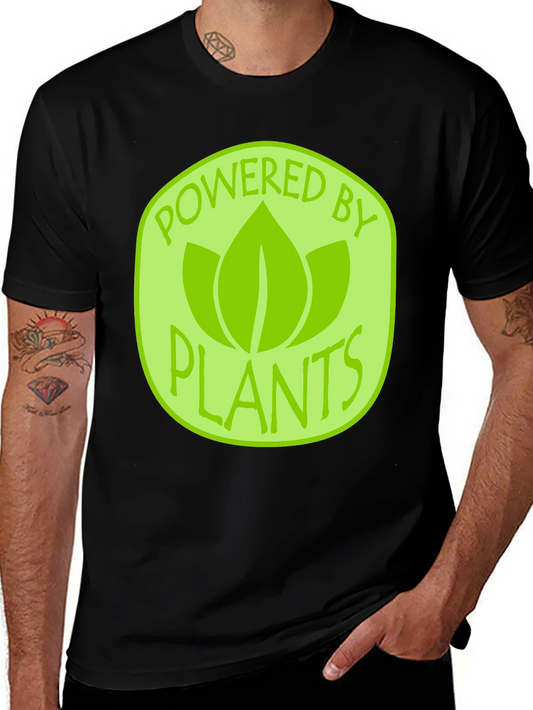 Powered By Plants Graphic T-Shirt - Vegan Friendly