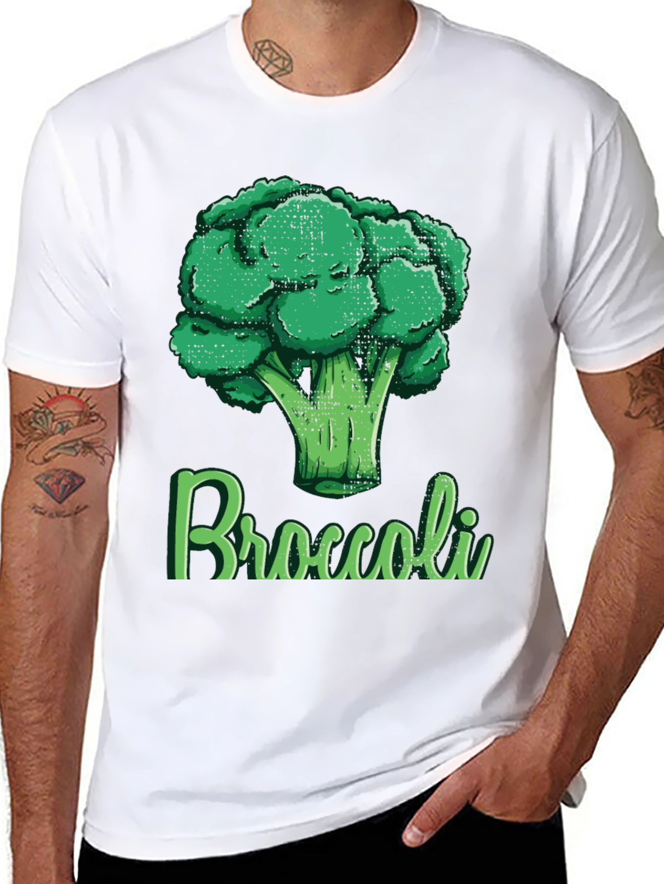 Broccoli T-Shirt: Veggie Lover Graphic Tee