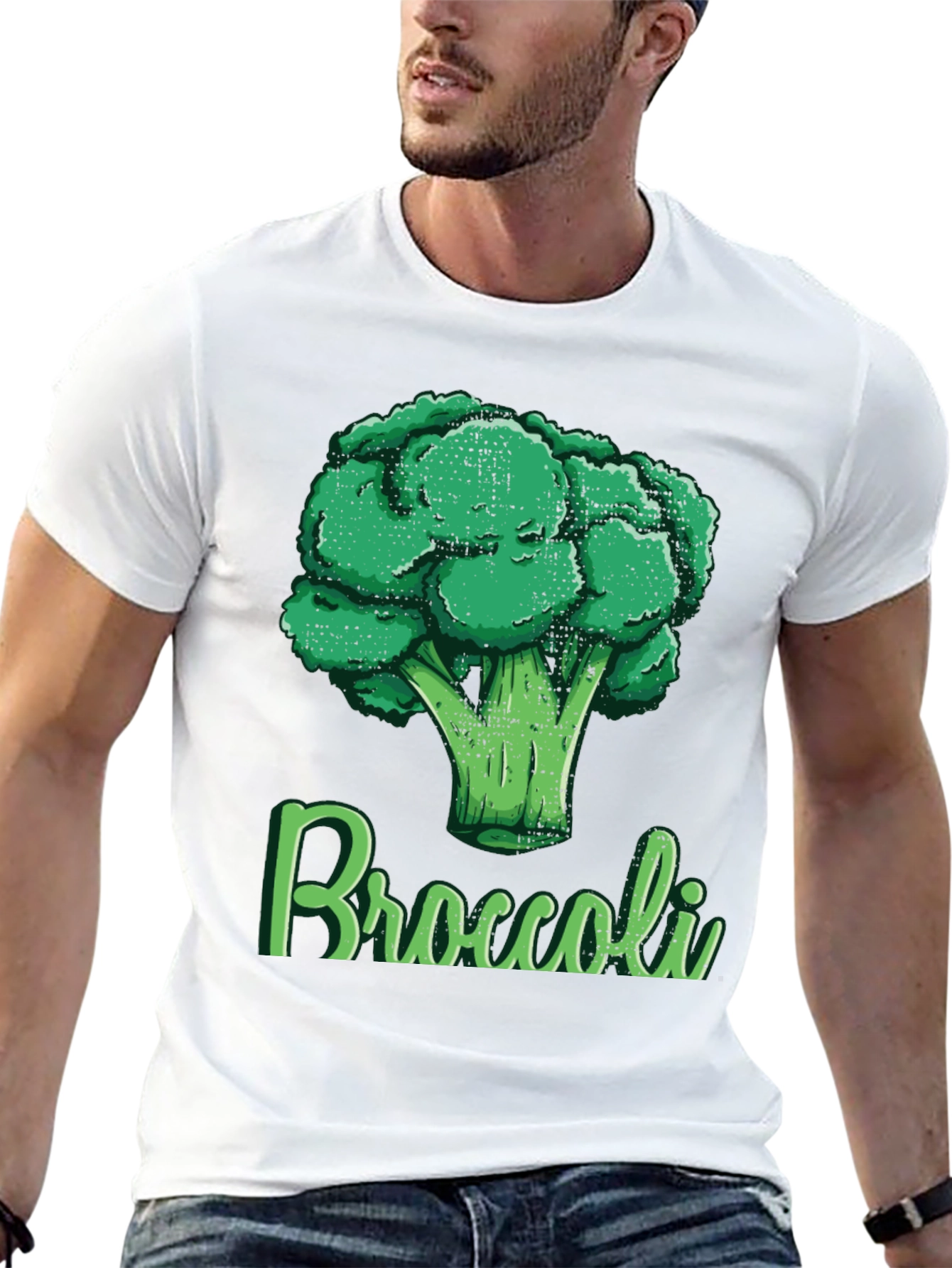 Broccoli T-Shirt: Veggie Lover Graphic Tee