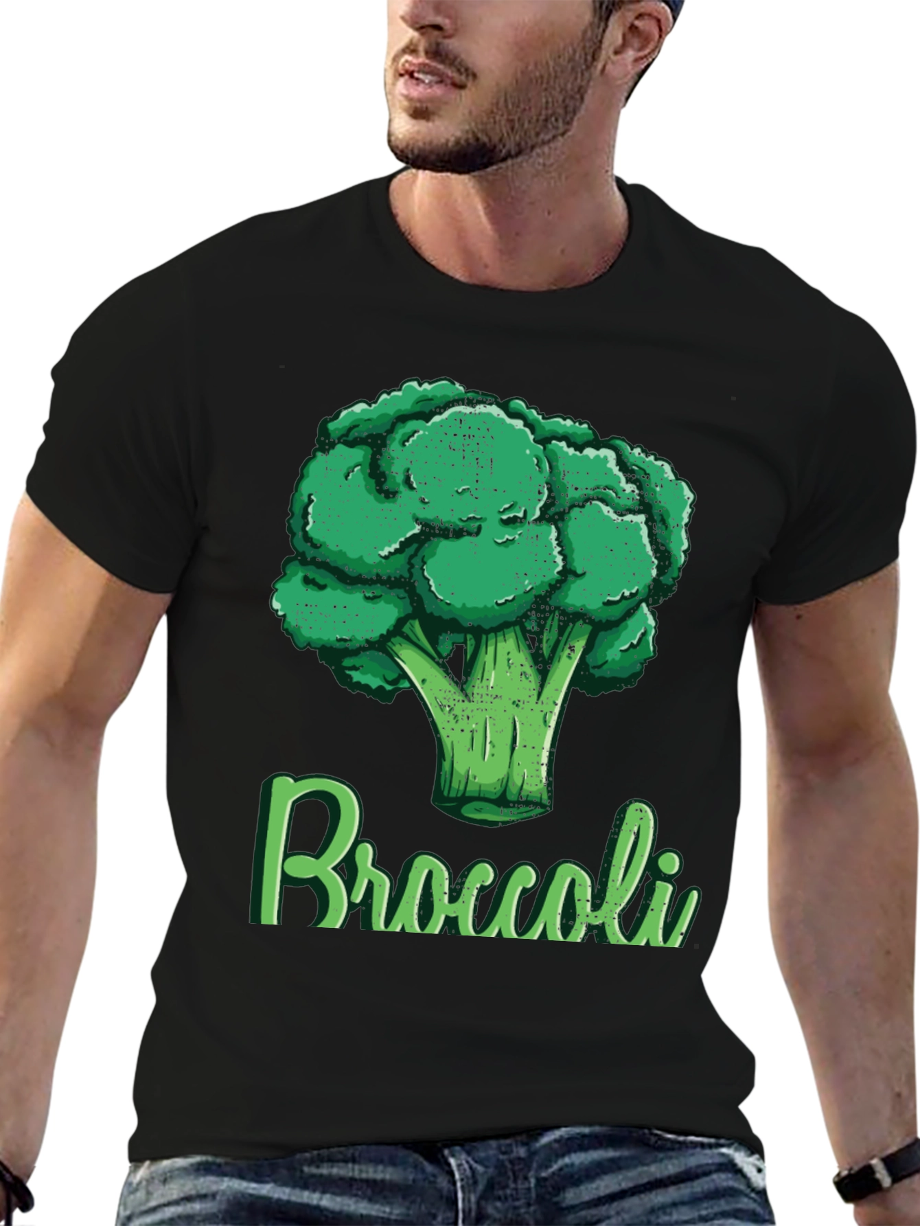 Broccoli T-Shirt: Veggie Lover Graphic Tee