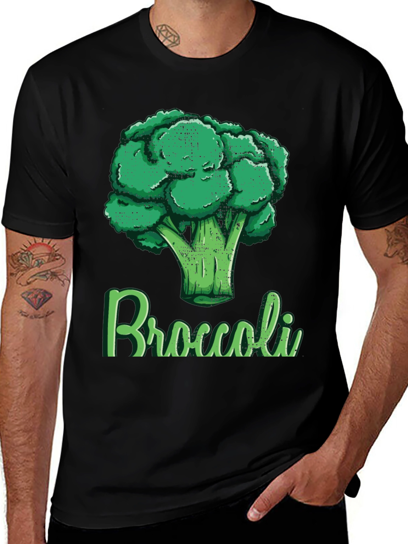 Broccoli T-Shirt: Veggie Lover Graphic Tee