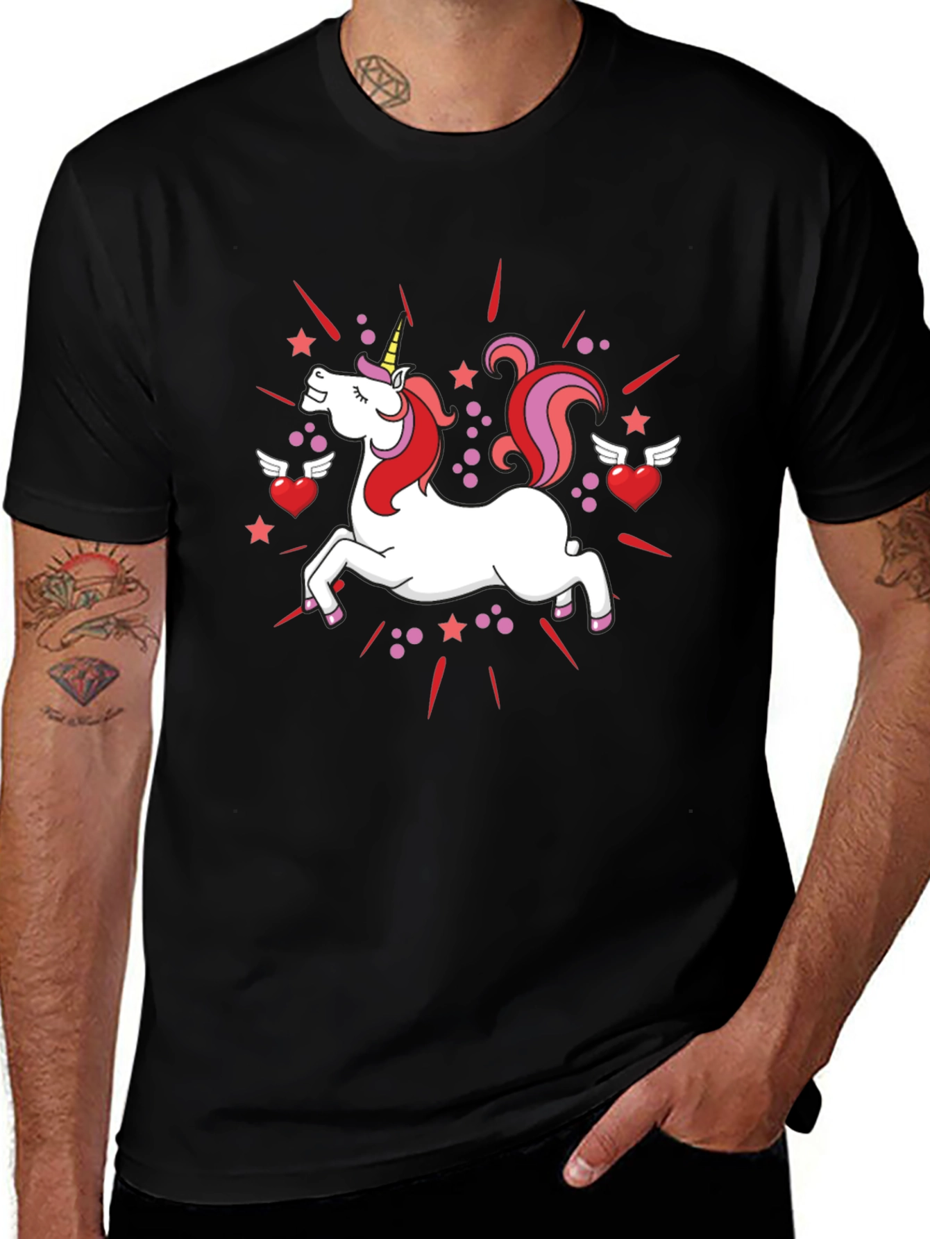 Unicorn Graphic Tee - Magical Style