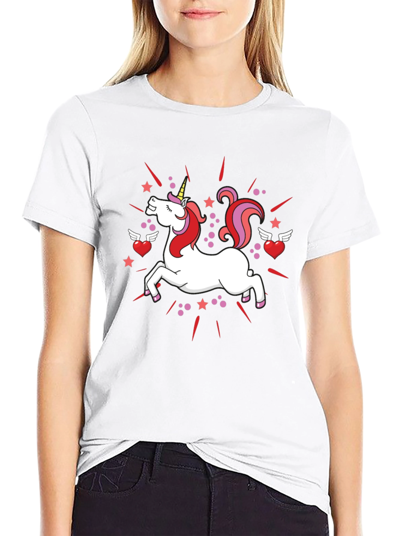 Unicorn Graphic Tee - Magical Style