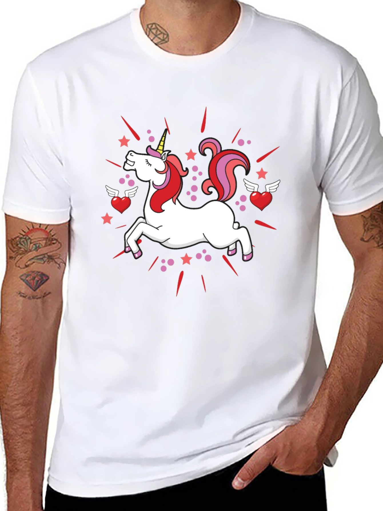 Unicorn Graphic Tee - Magical Style