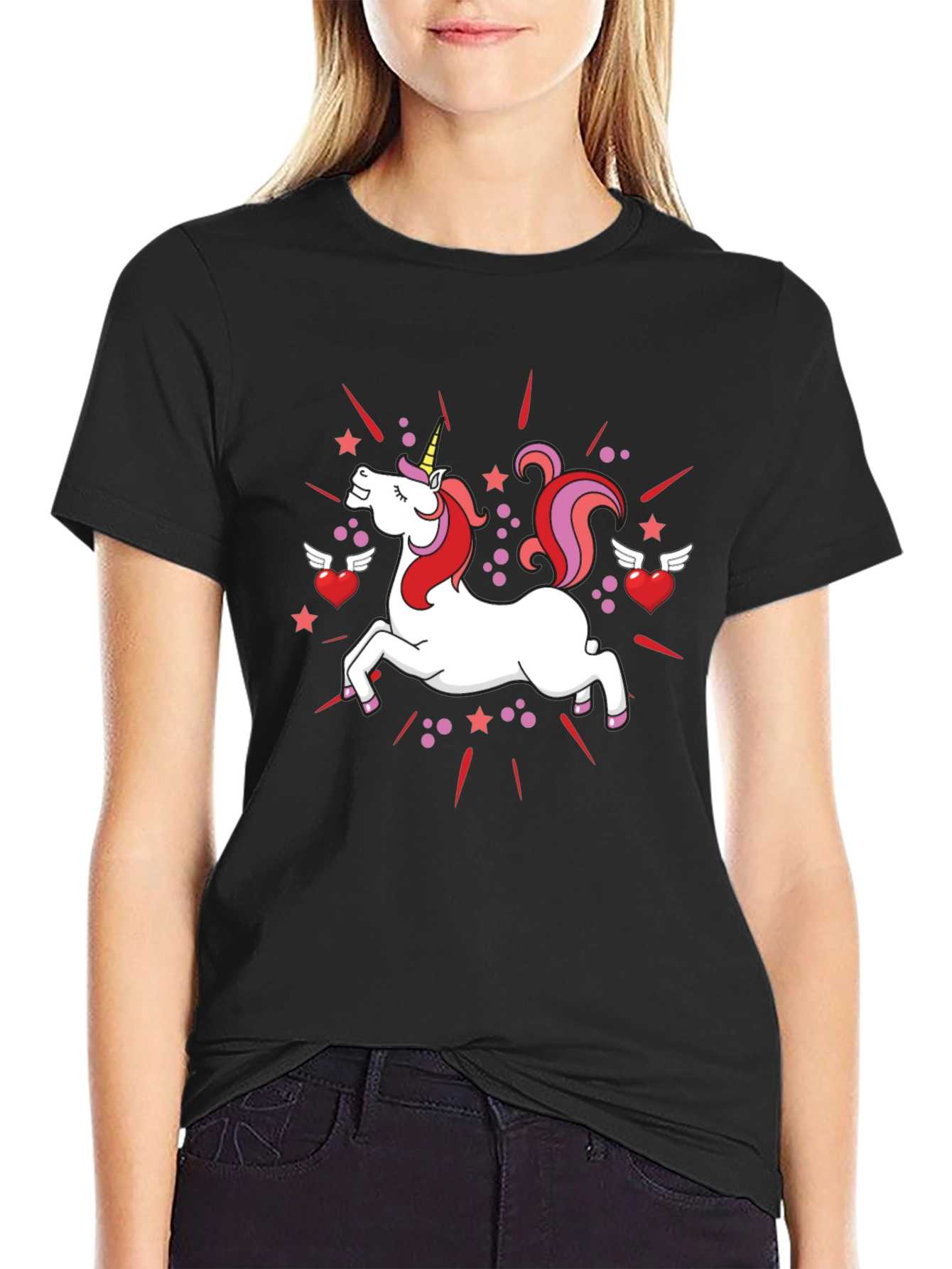 Unicorn Graphic Tee - Magical Style
